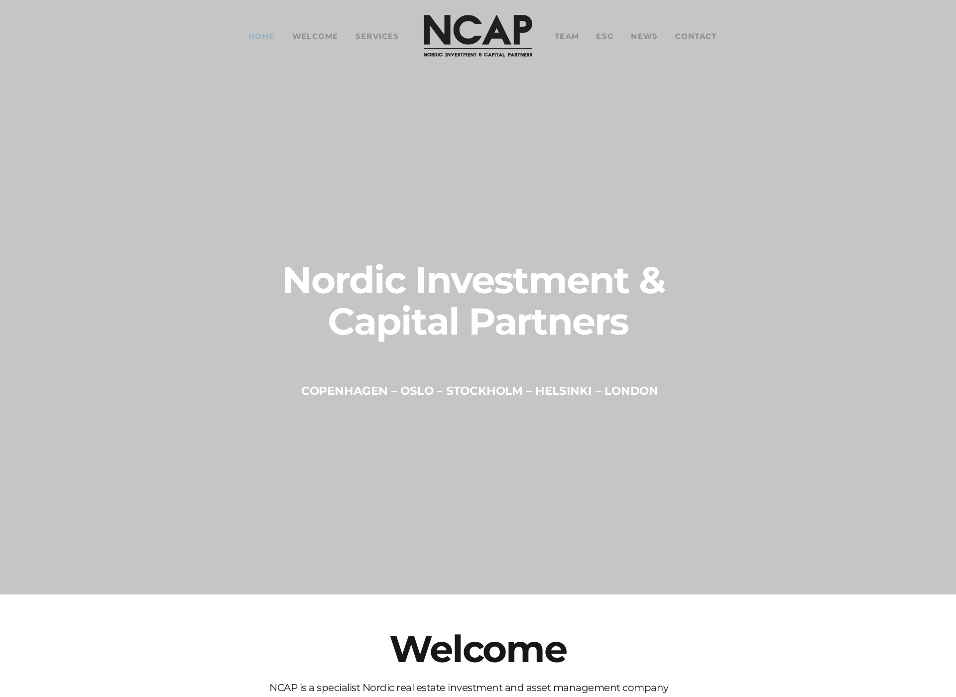 Screenshot for ncap.fi