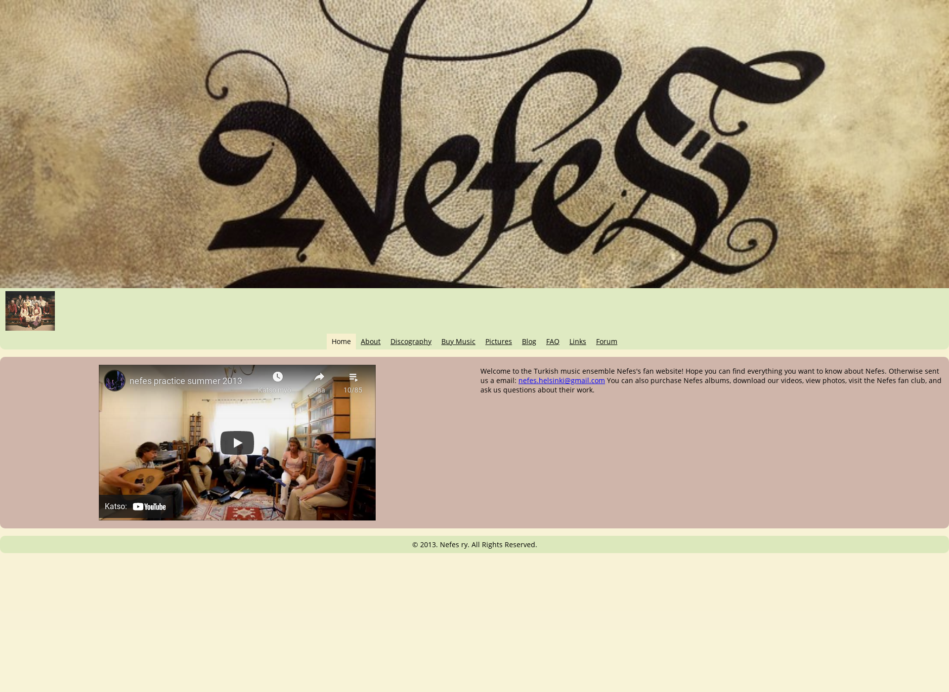 Screenshot for nefes.fi