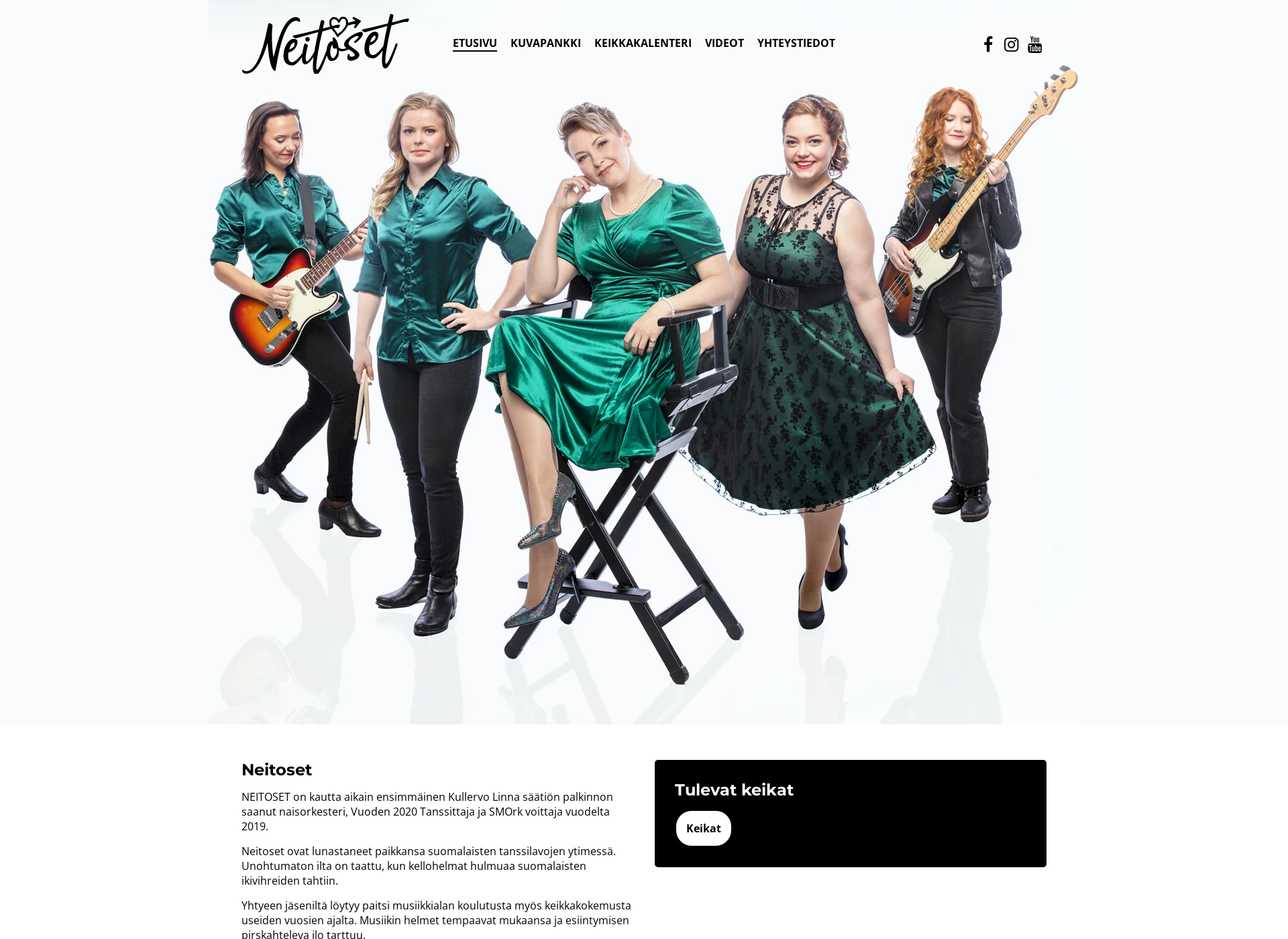Screenshot for neitoset.fi