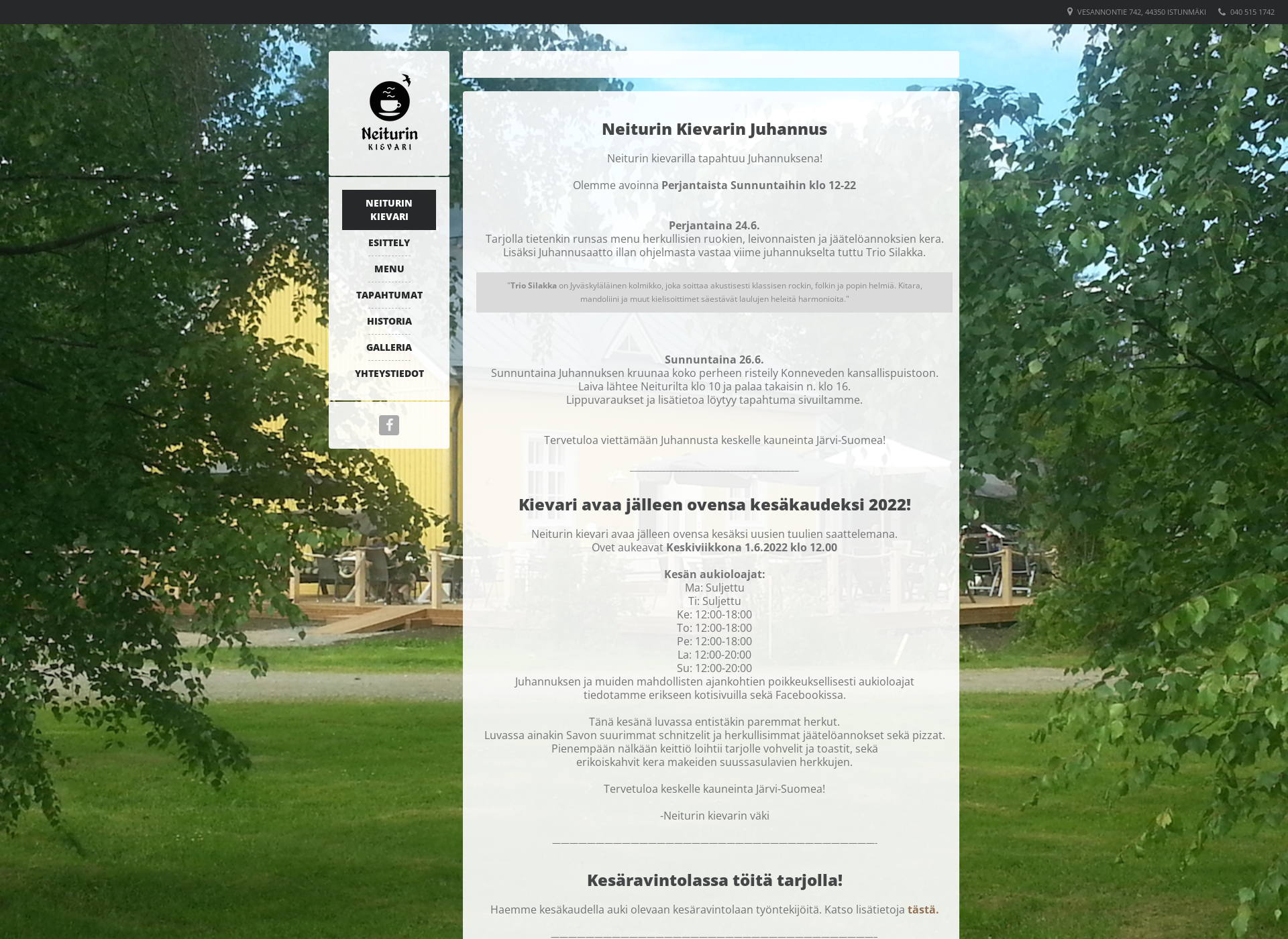 Screenshot for neituri.fi