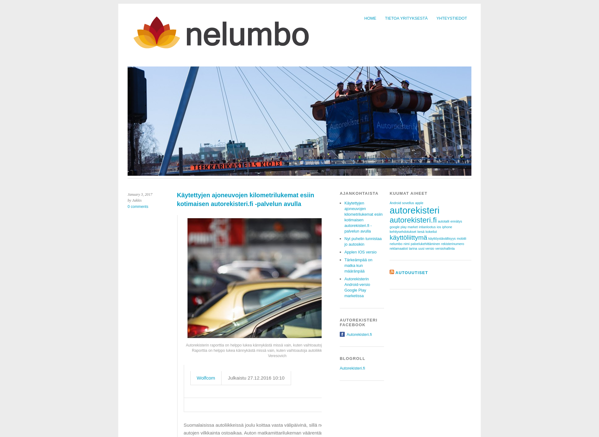 Screenshot for nelumbo.fi
