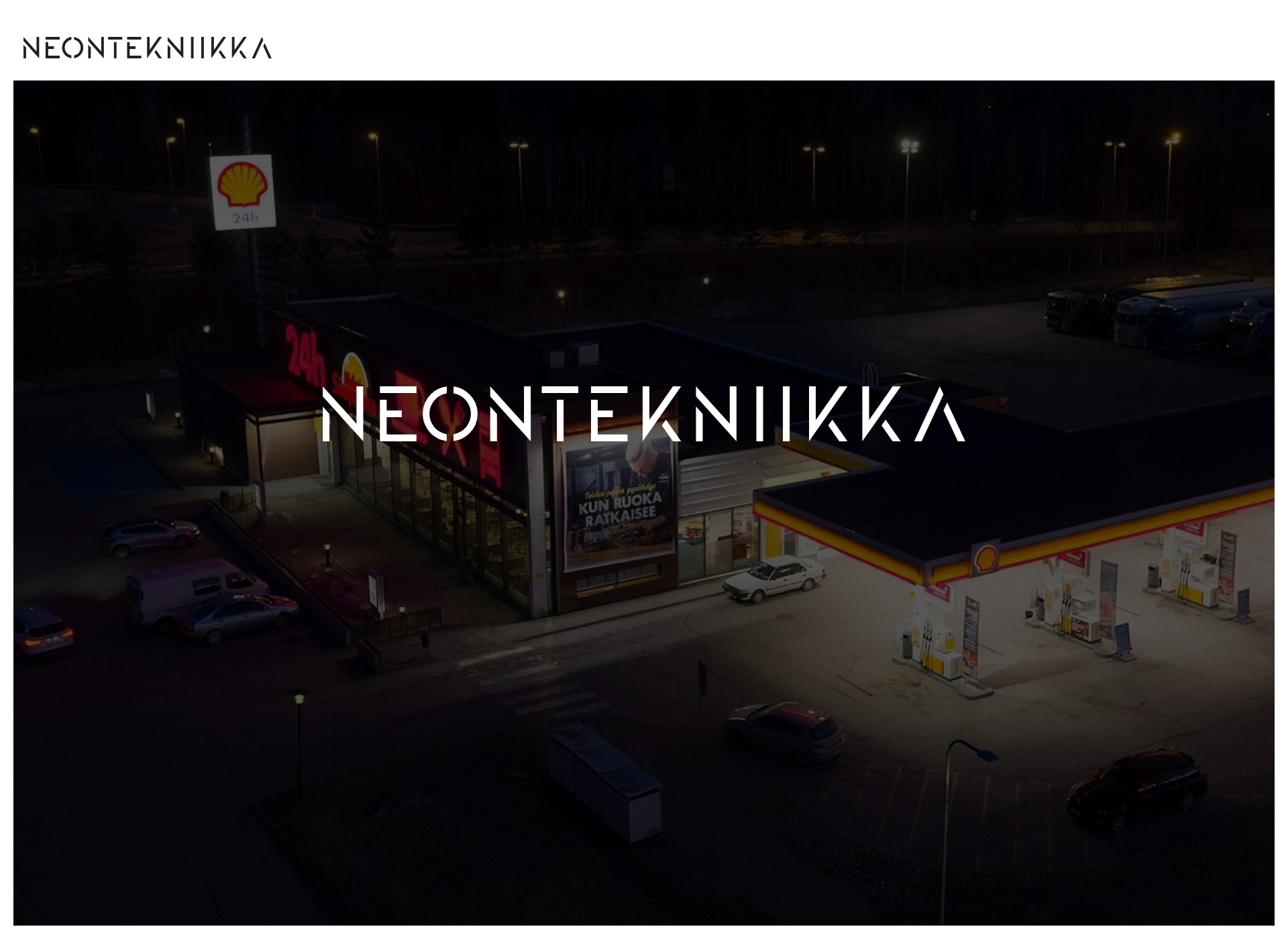 Skärmdump för neontekniikka.fi