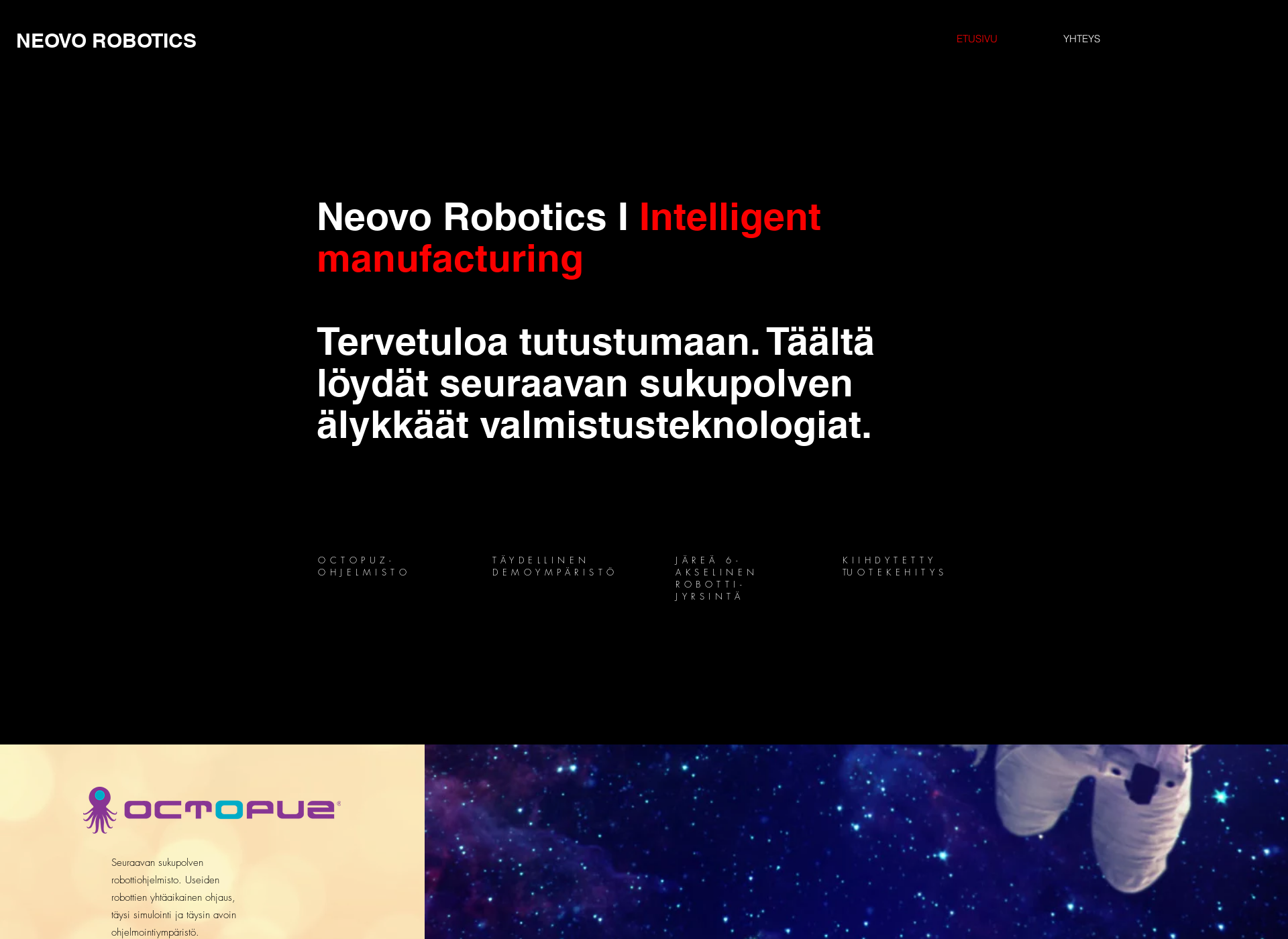 Screenshot for neovorobotics.fi