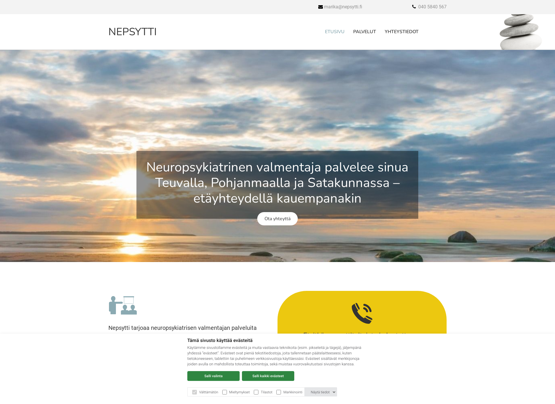 Screenshot for nepsytti.fi