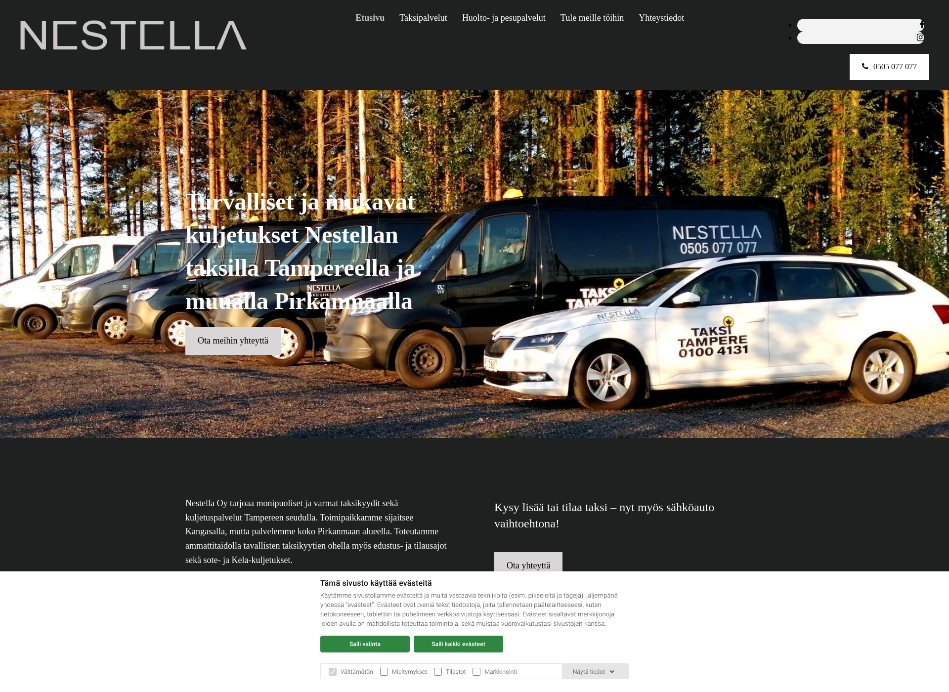 Screenshot for nestella.fi