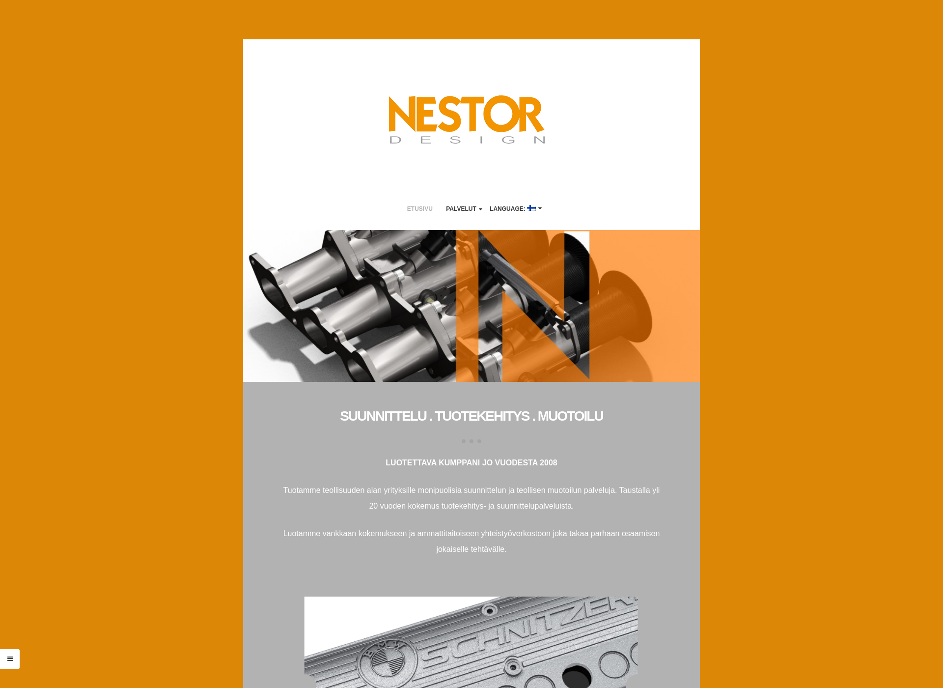 Skärmdump för nestor-design.fi