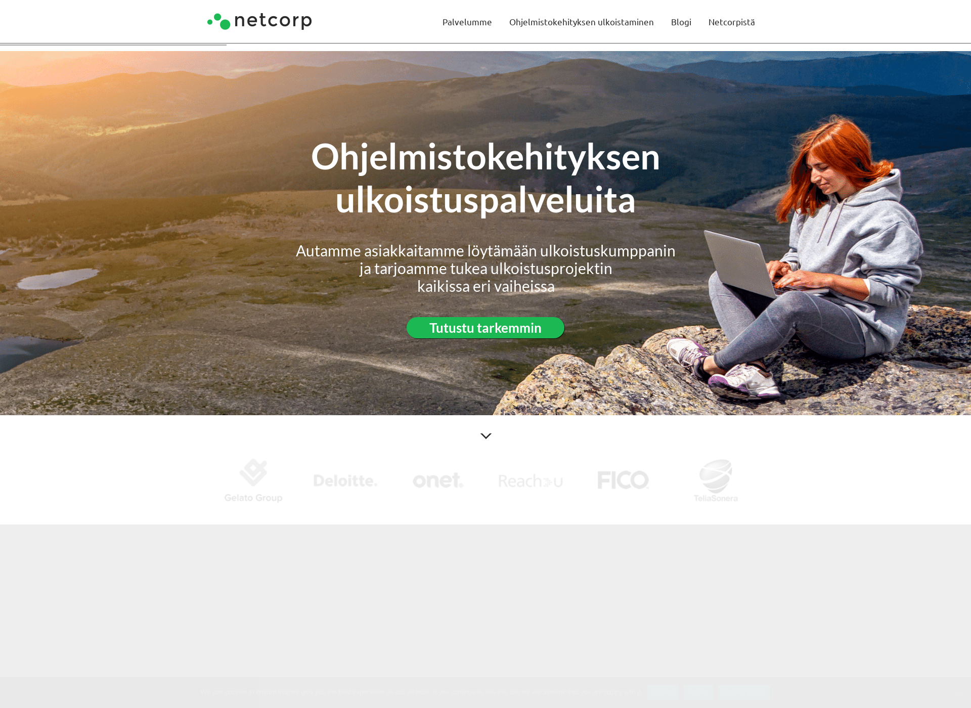 Skärmdump för netcorp.fi
