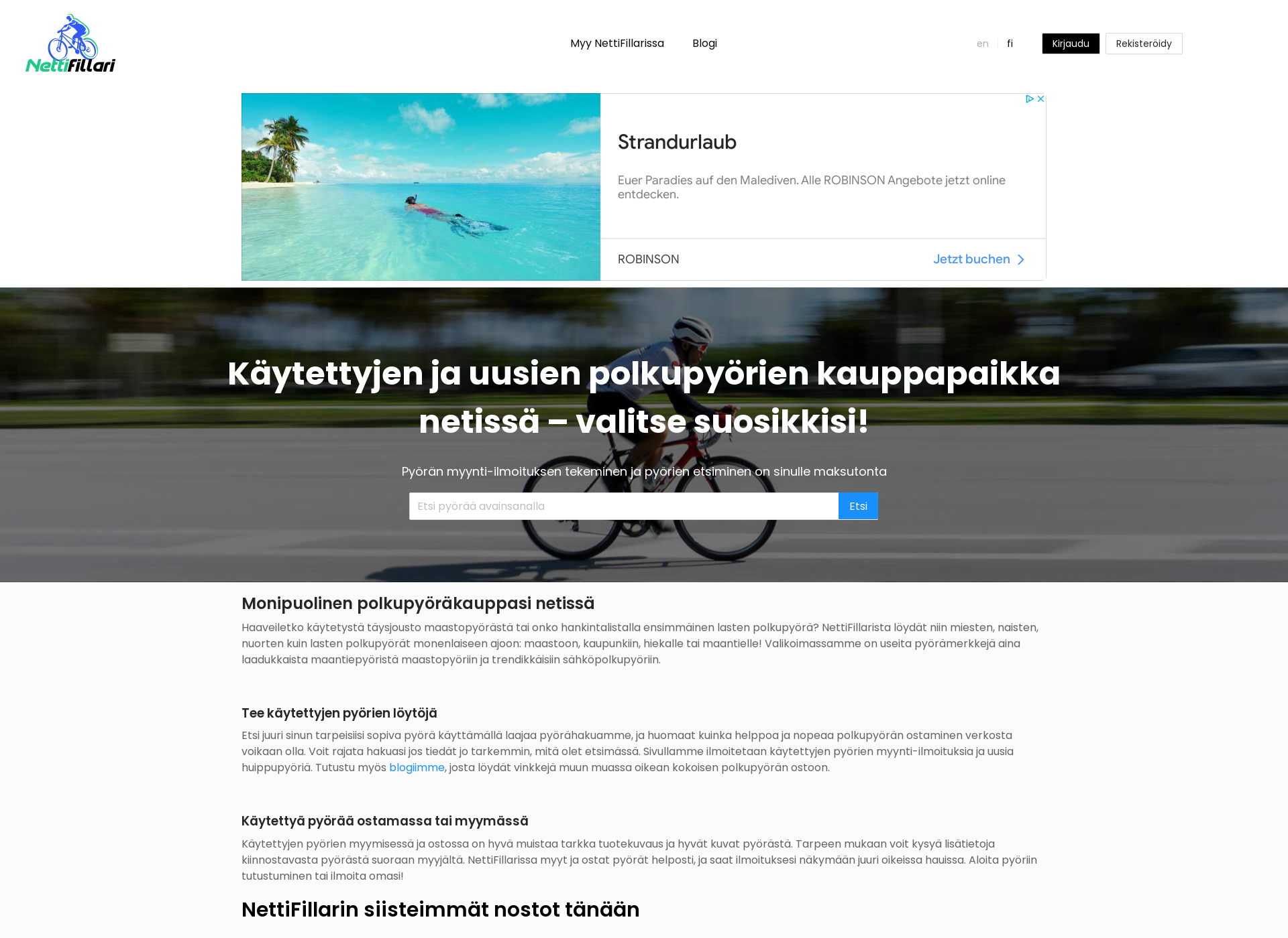 Skärmdump för nettifillari.fi