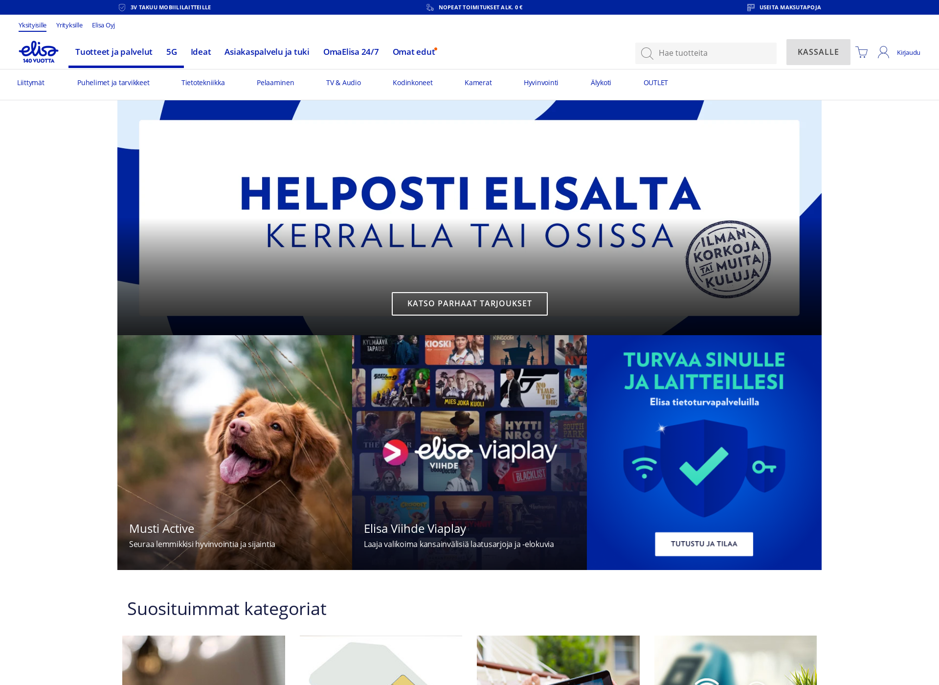 Screenshot for nettilinja.fi