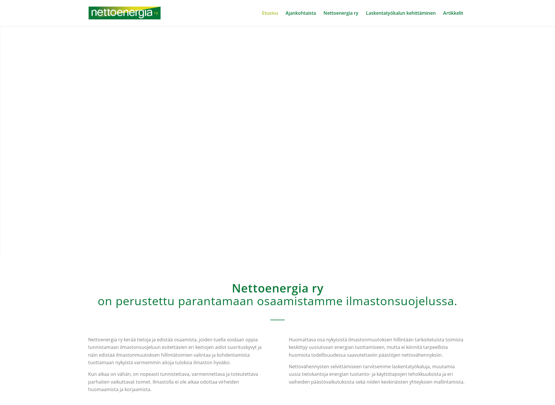 Screenshot for nettoenergia.fi