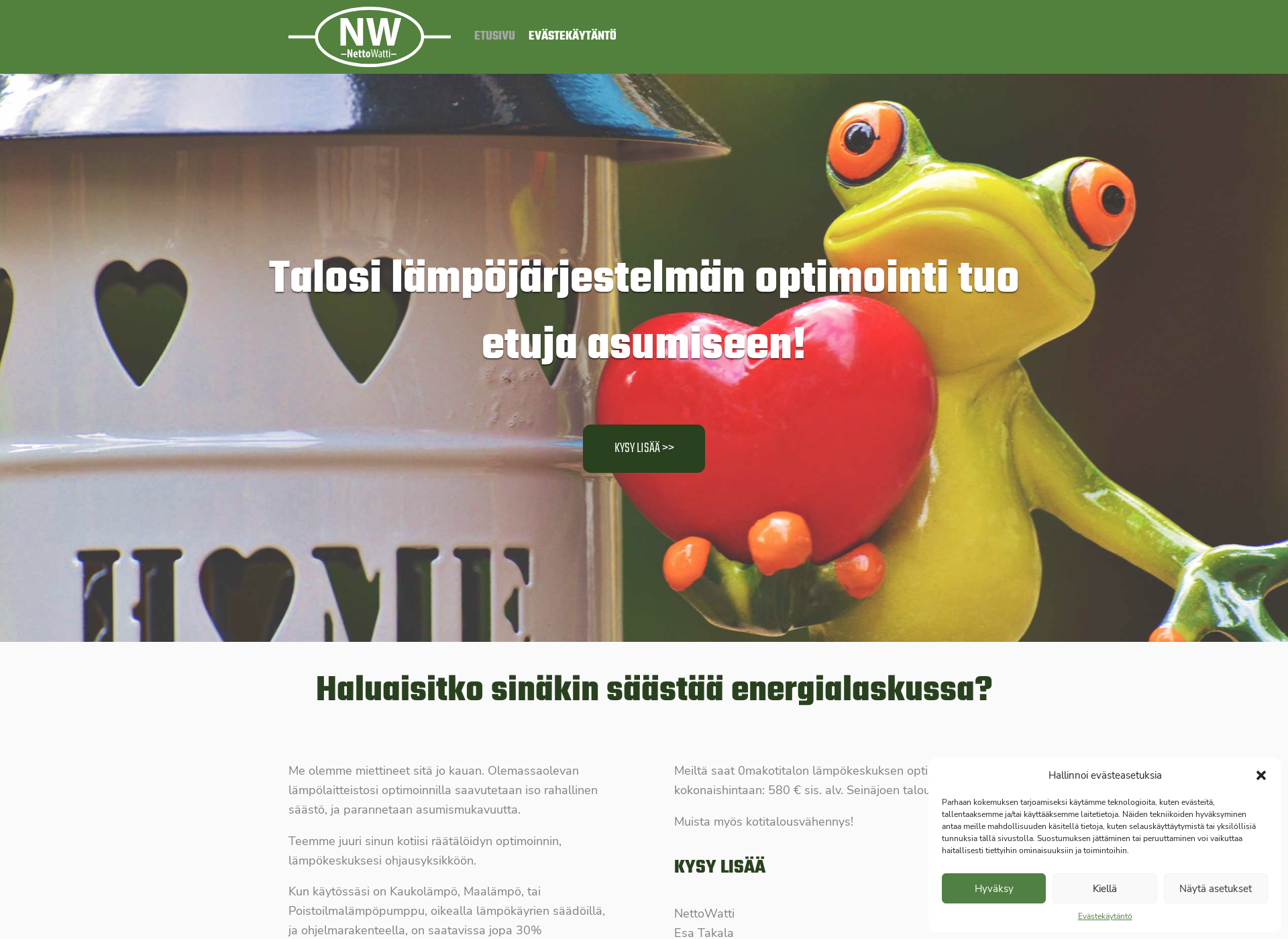 Screenshot for nettowatti.fi