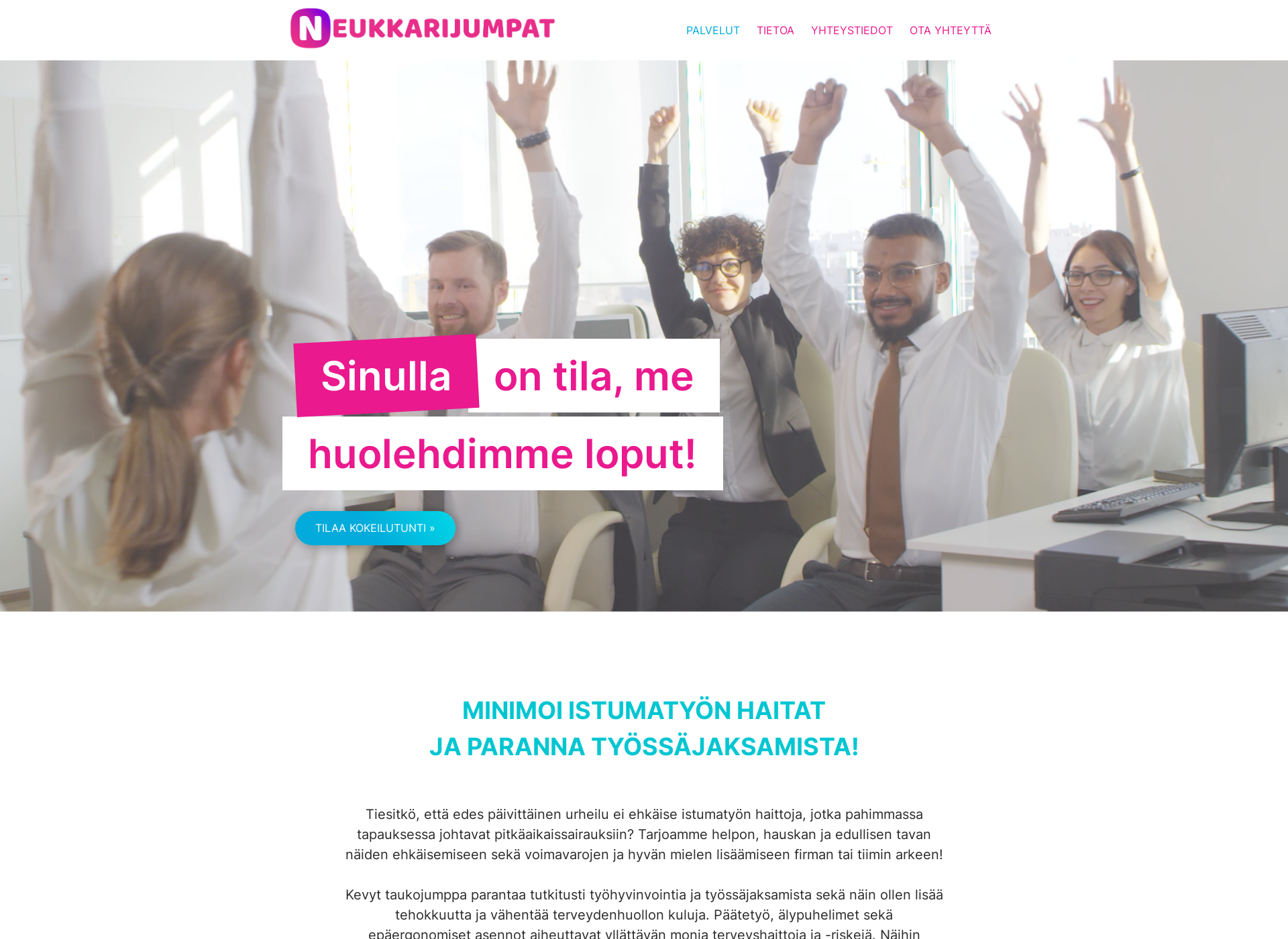 Screenshot for neukkarijumpat.fi