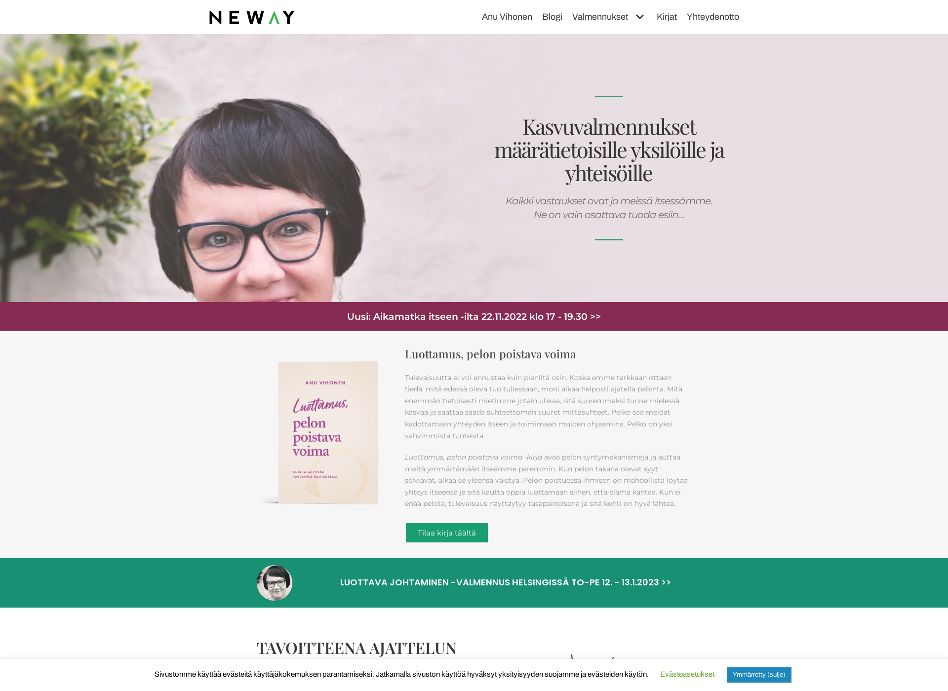 Skärmdump för neway.fi