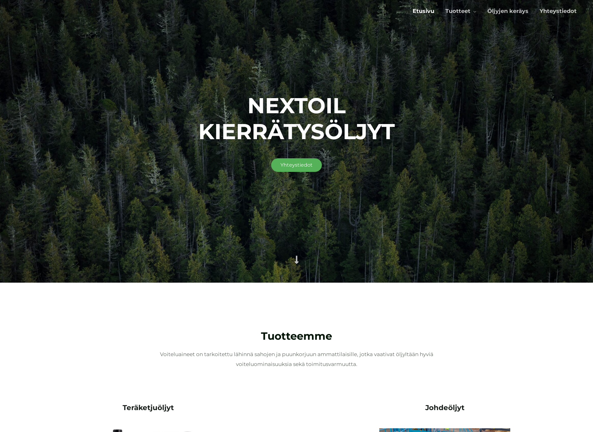 Screenshot for nextoil.fi