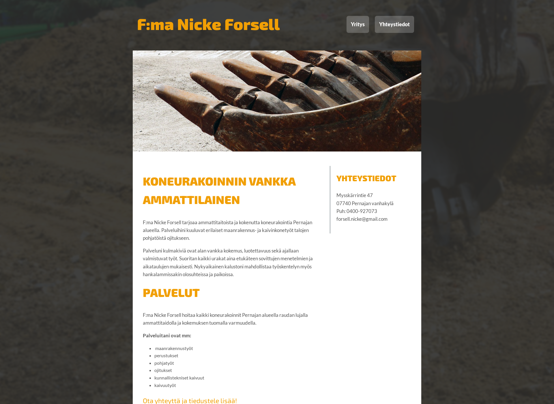 Skärmdump för nickeforsell.fi