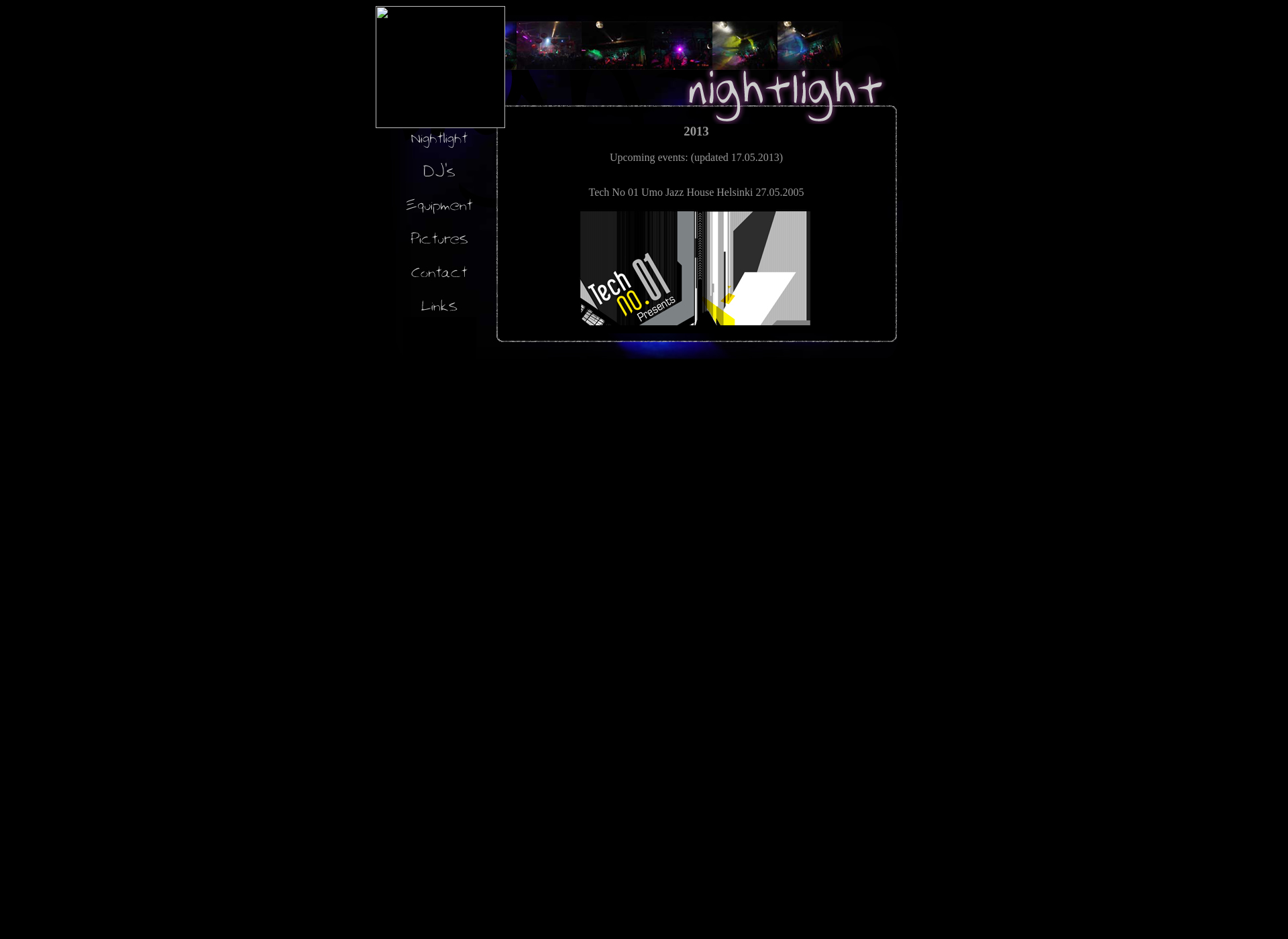 Skärmdump för nightlight.fi