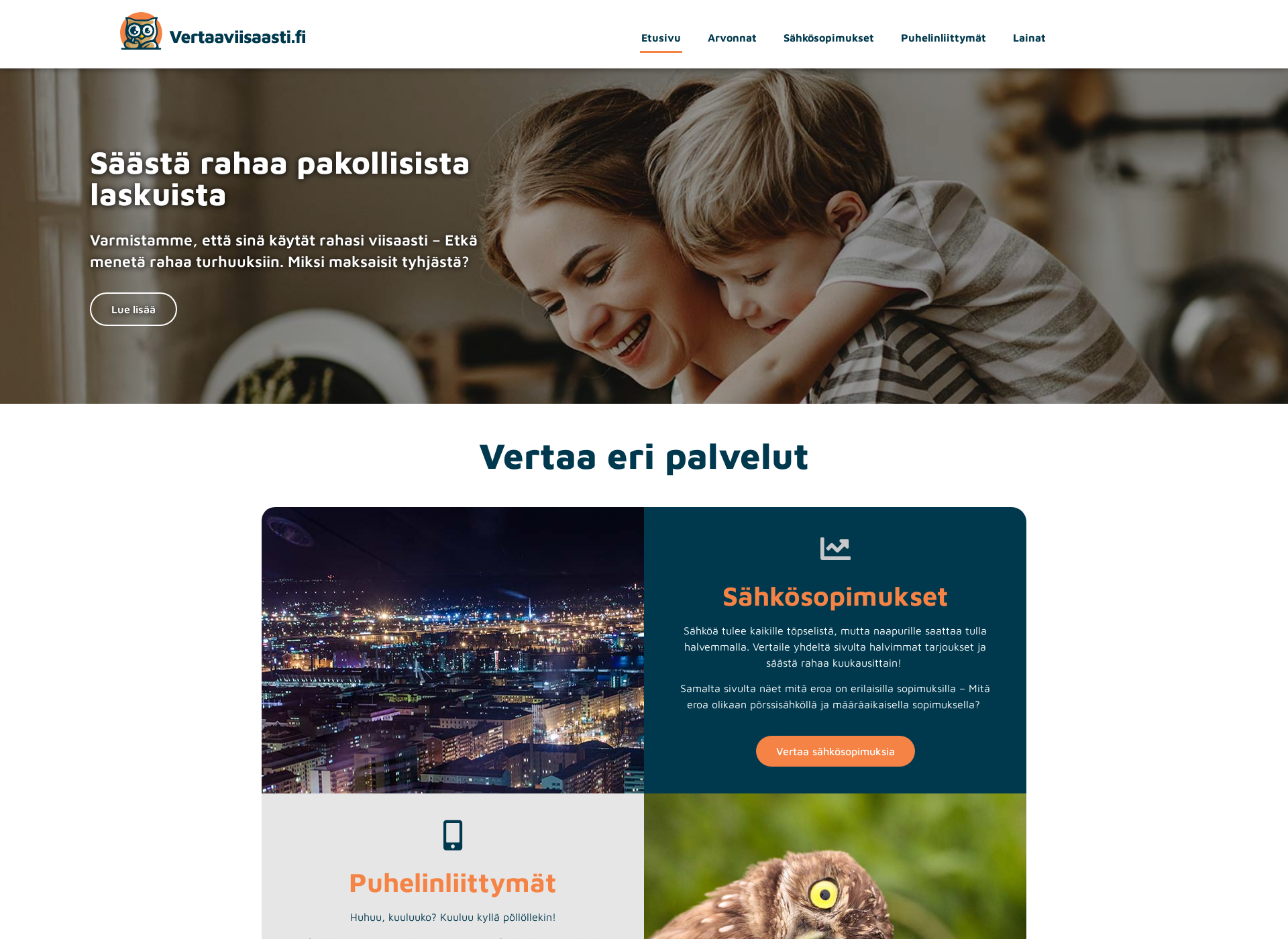 Screenshot for niilonalle.fi