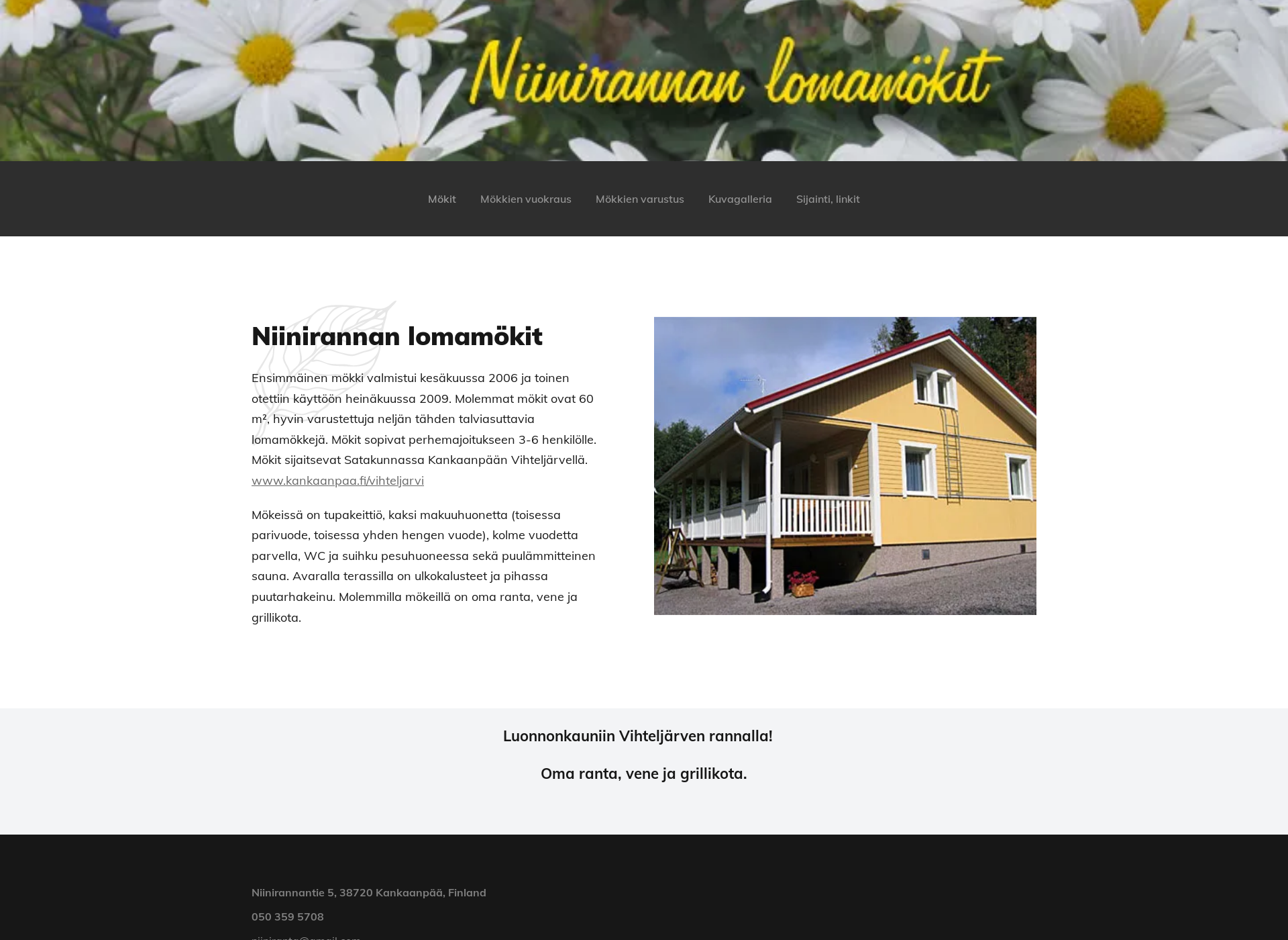 Screenshot for niiniranta.fi