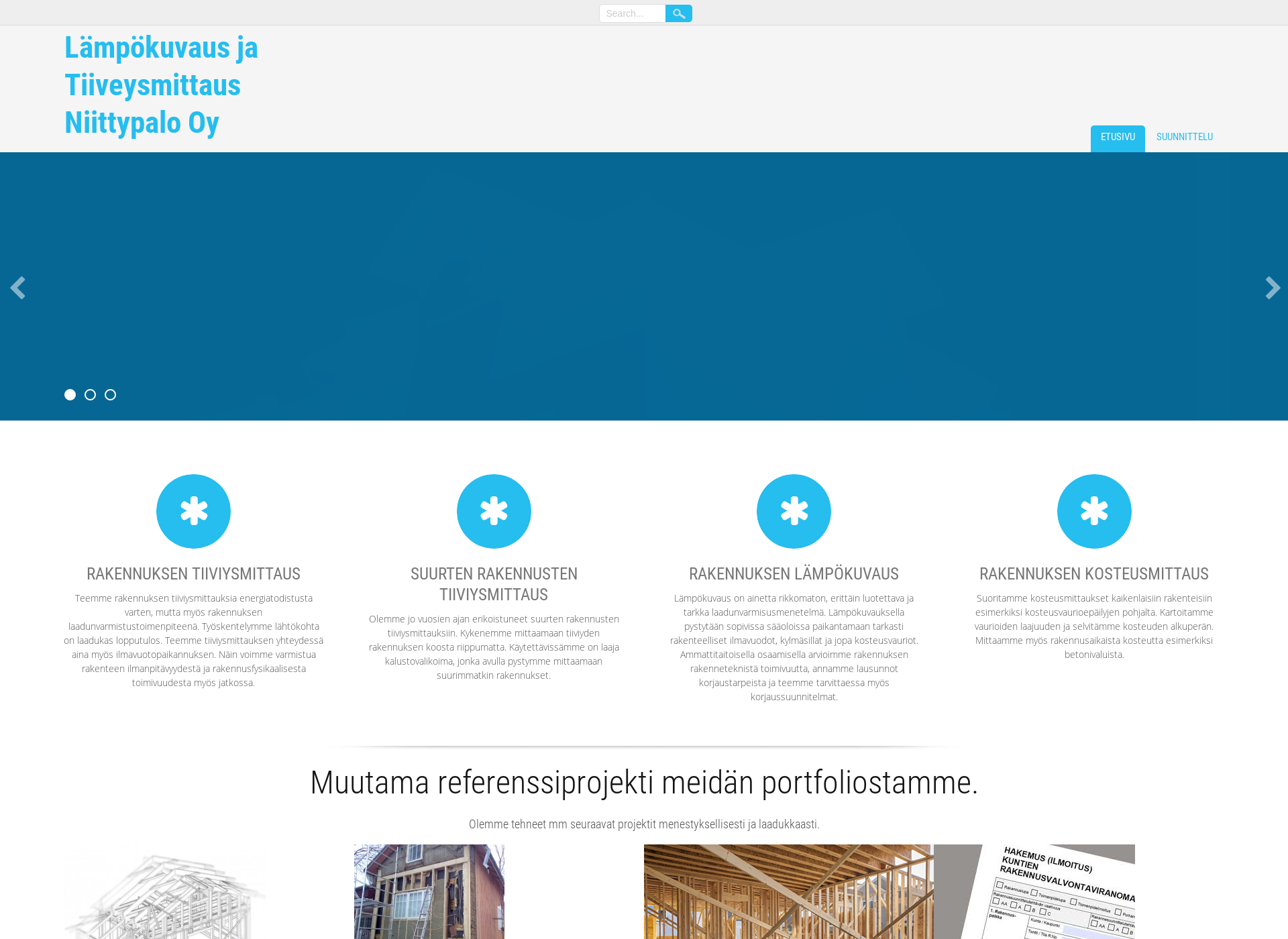 Screenshot for niittypalo.fi
