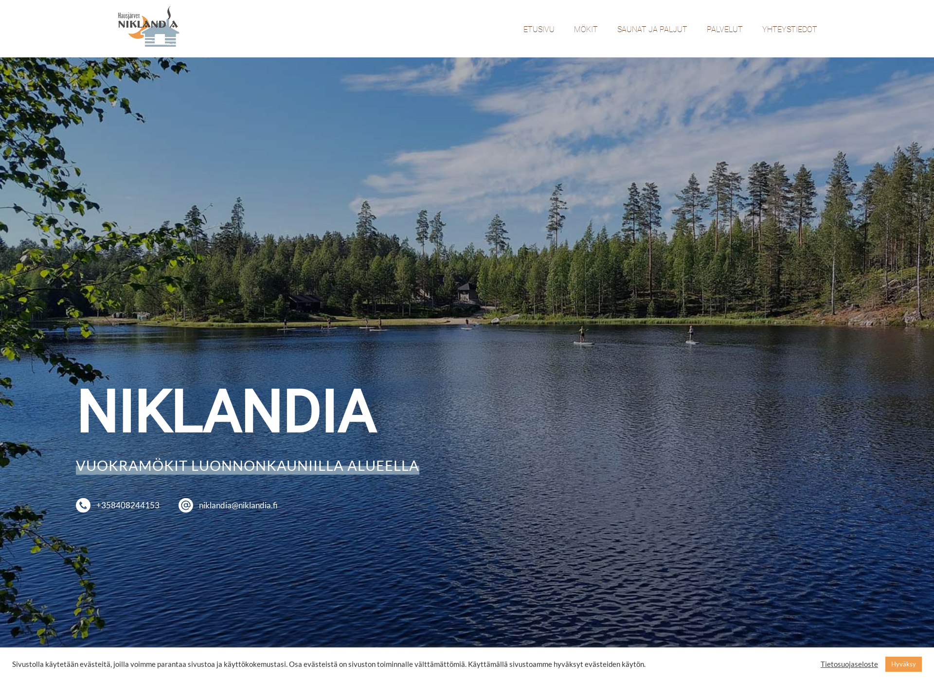 Screenshot for niklandia.fi