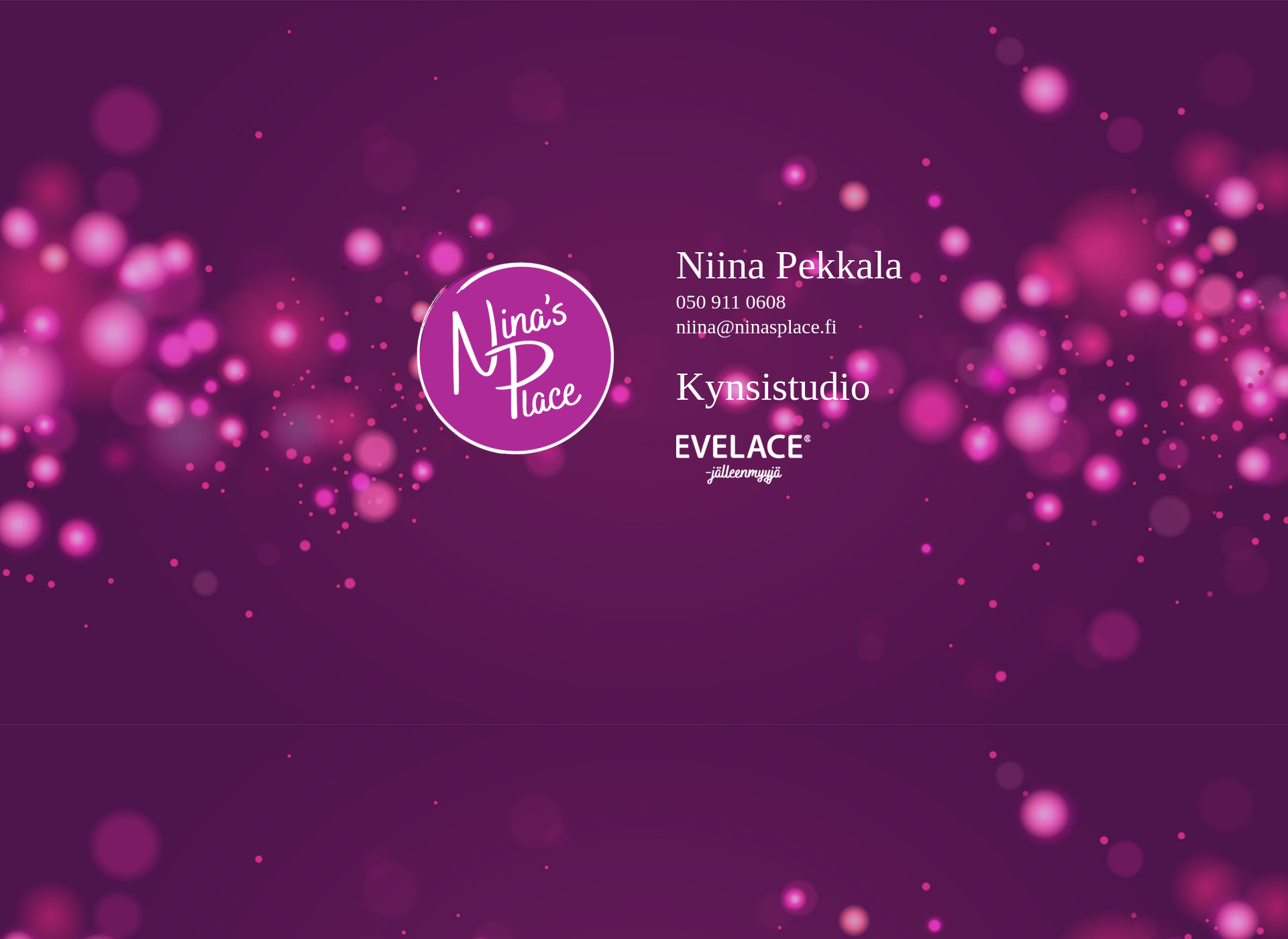 Screenshot for ninasplace.fi