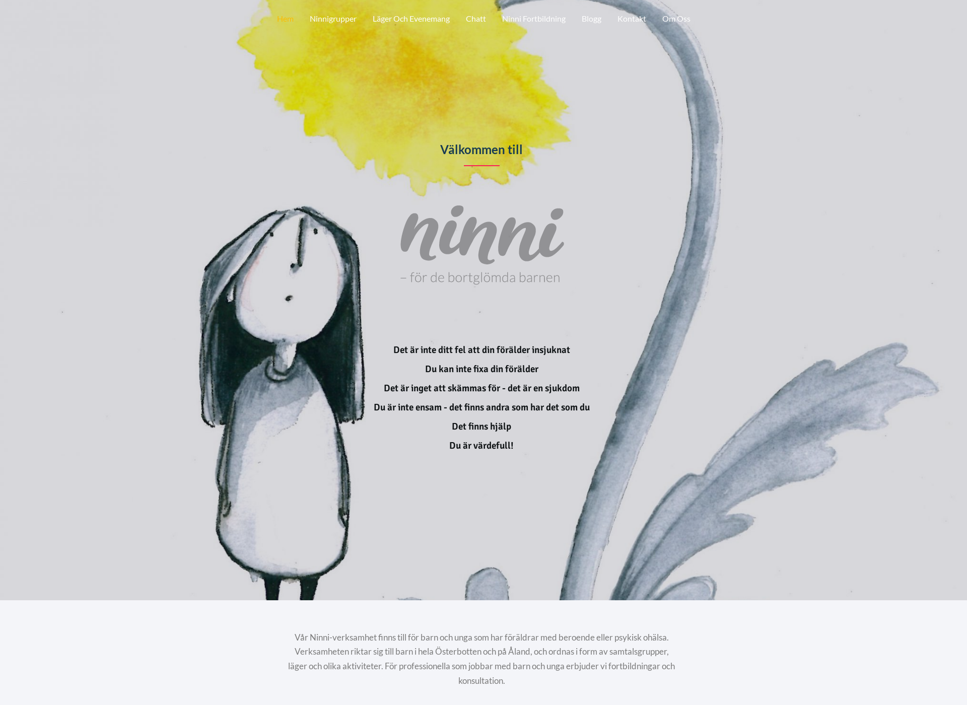 Screenshot for ninniusm.fi