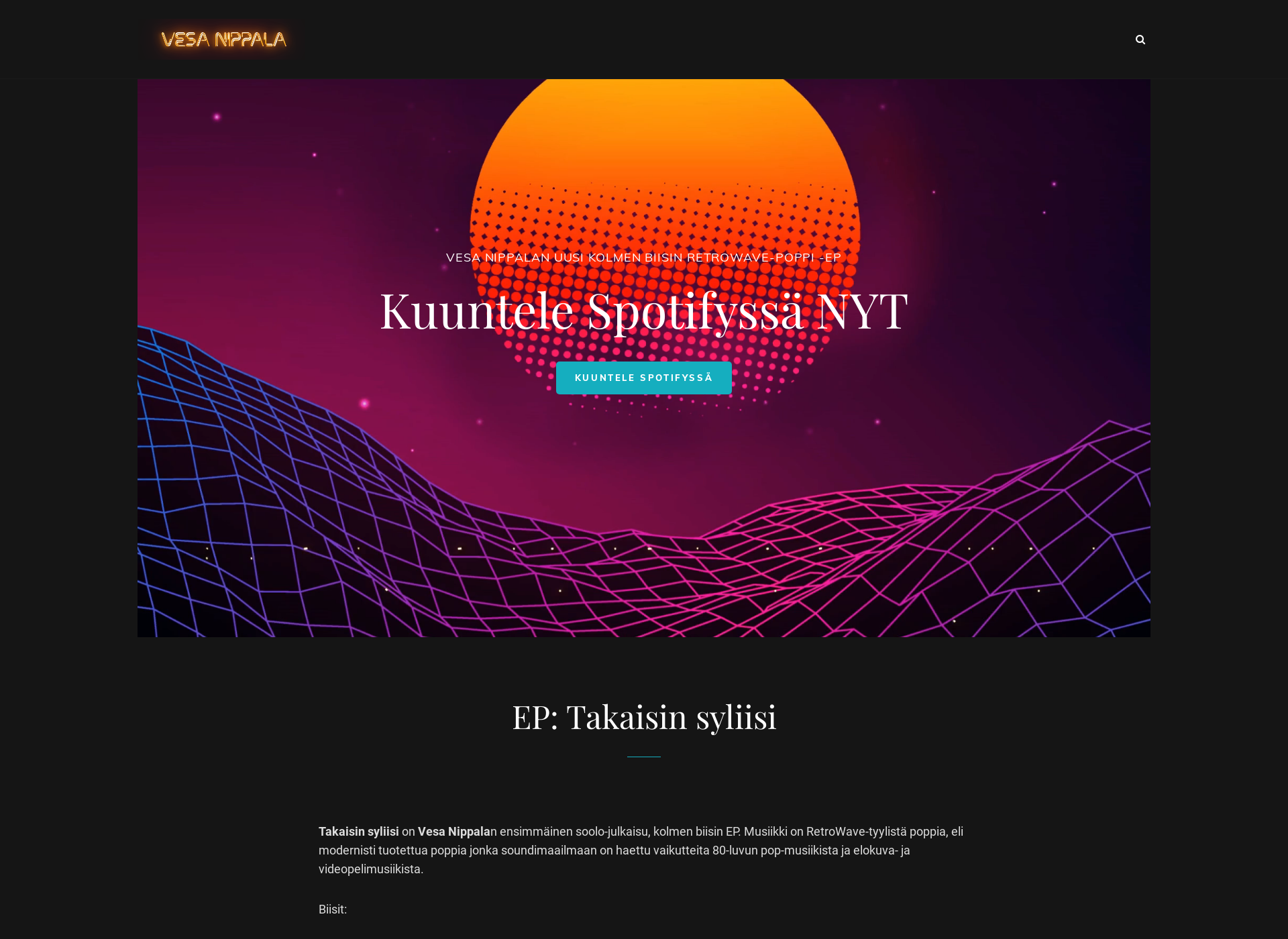 Screenshot for nippala.fi
