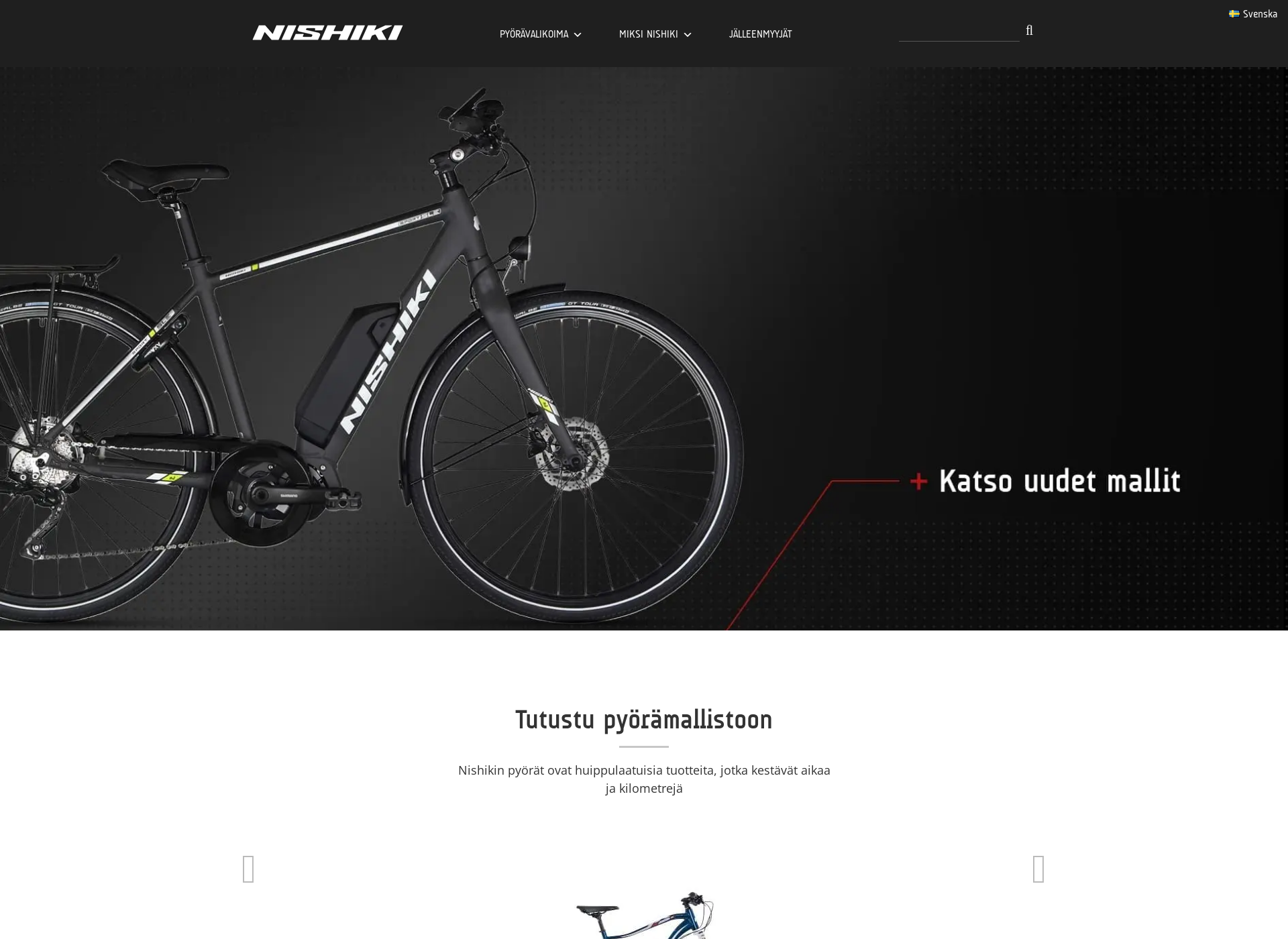 Screenshot for nishiki.fi