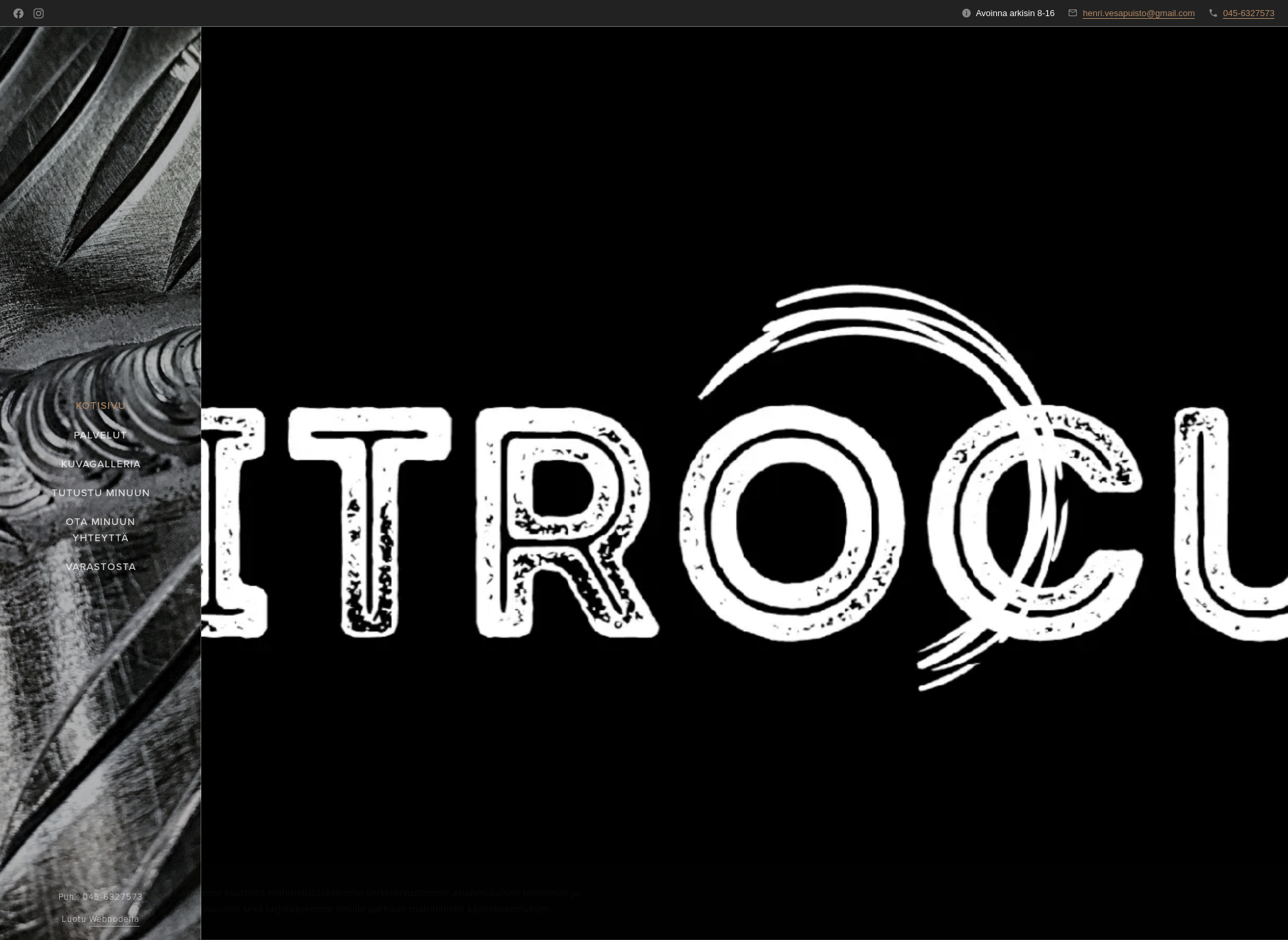 Screenshot for nitrocut.fi