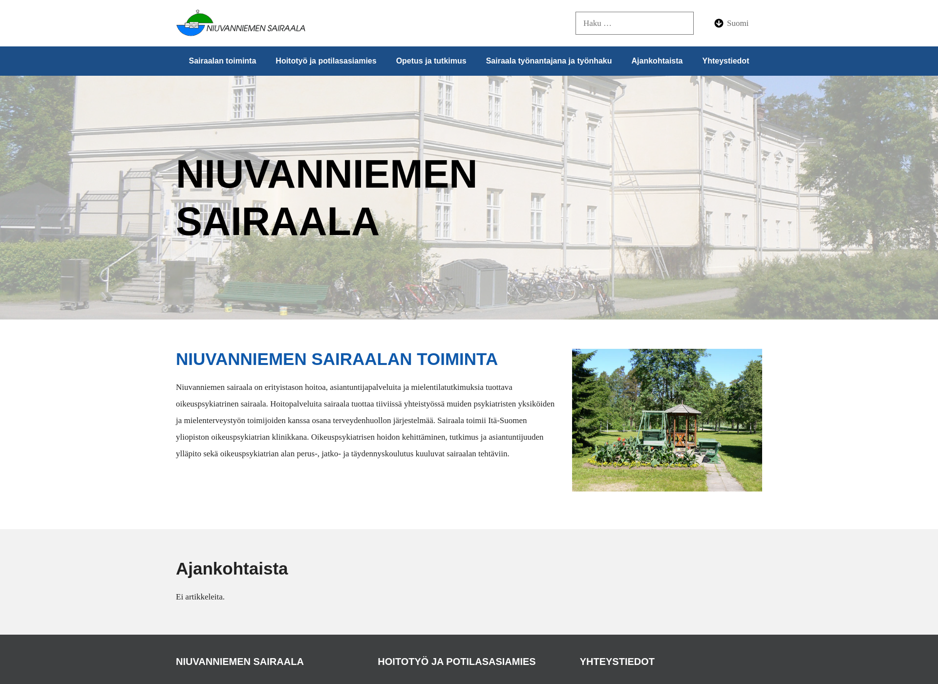 Screenshot for niuva.fi