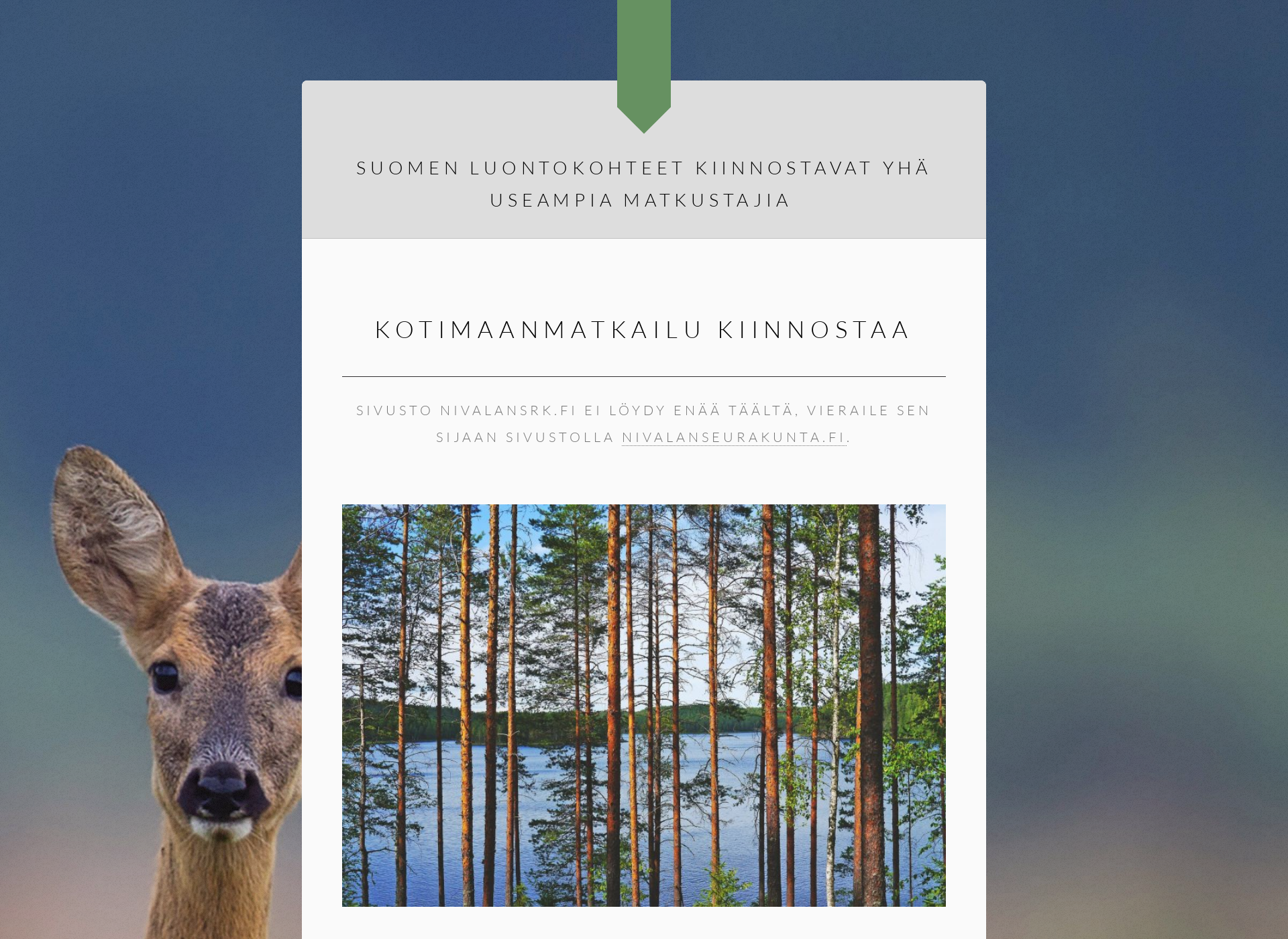 Screenshot for nivalansrk.fi