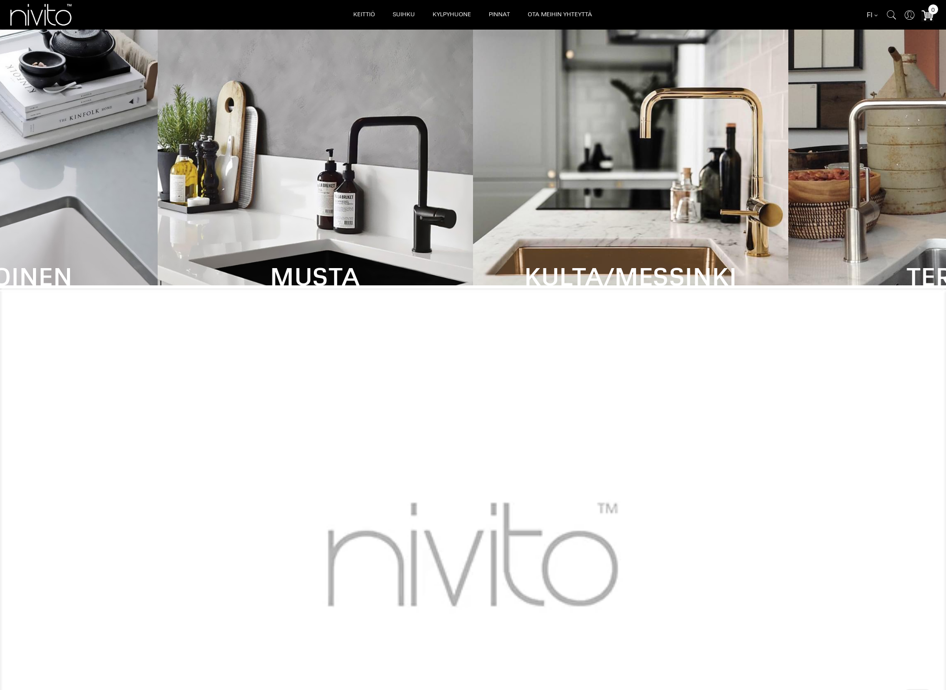 Skärmdump för nivito.fi