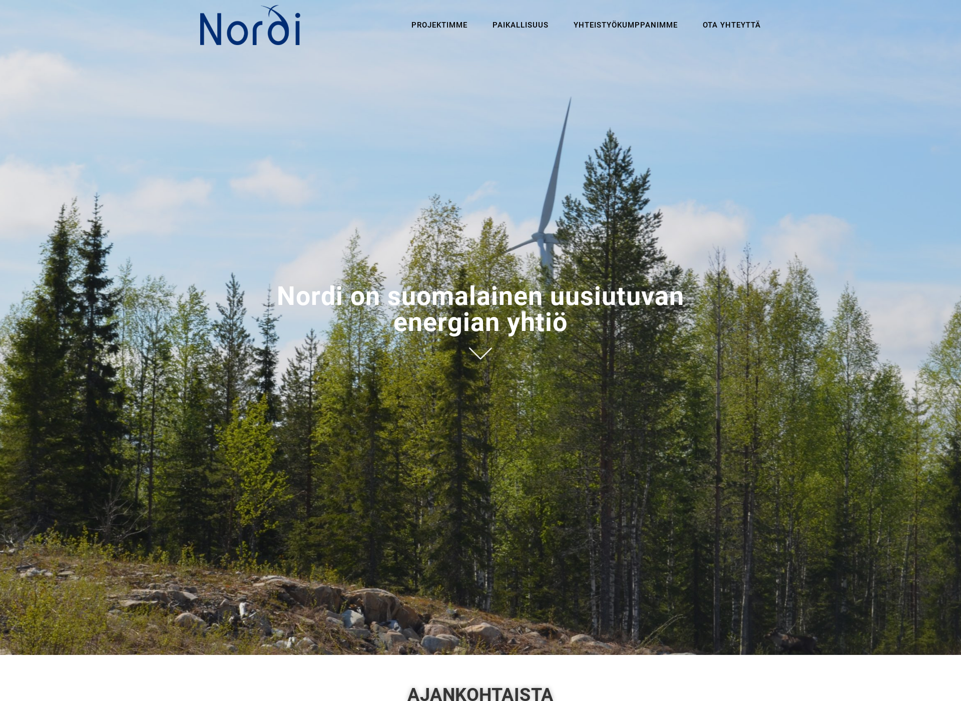 Screenshot for njordr.fi