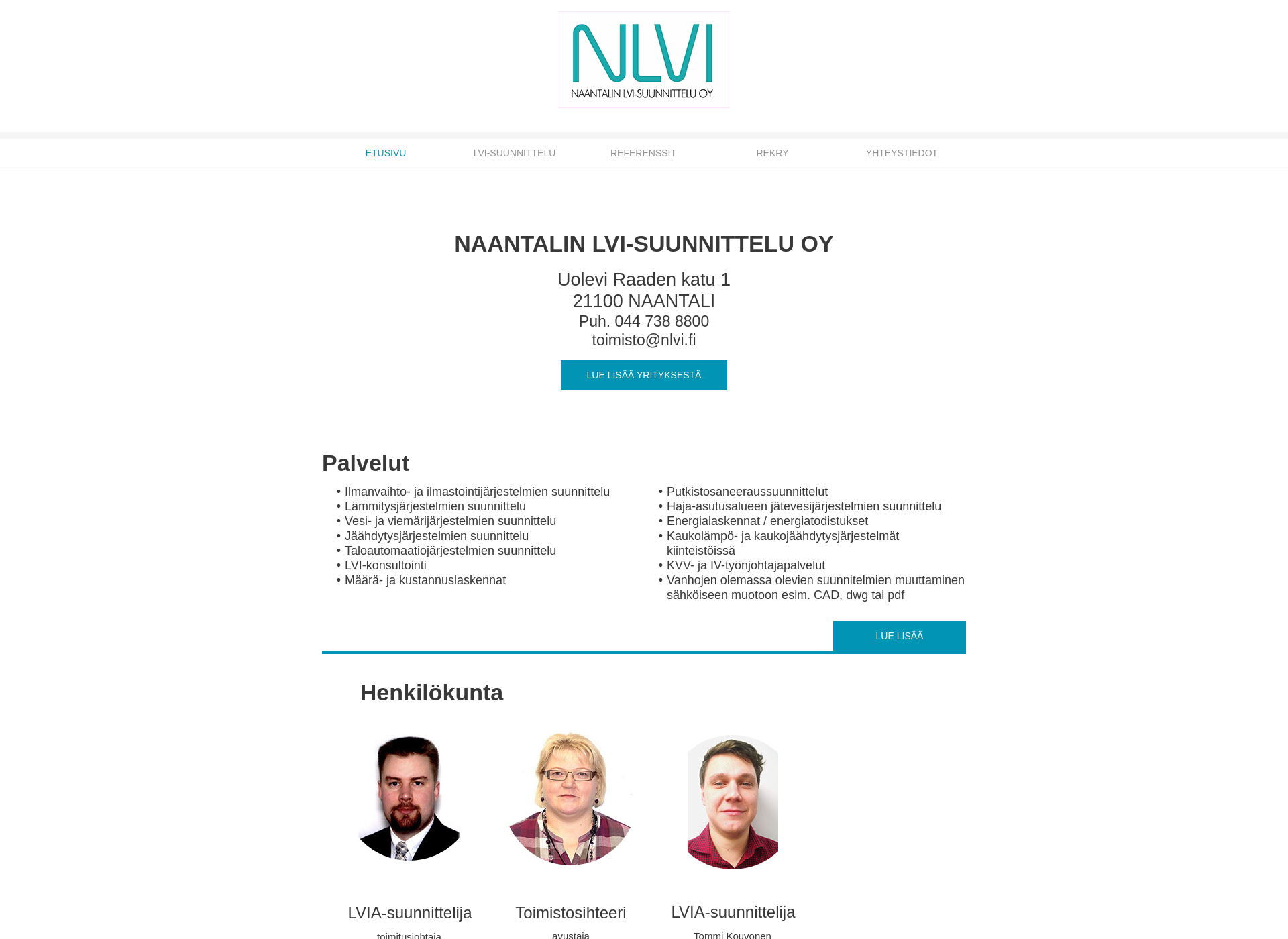 Screenshot for nlvi.fi