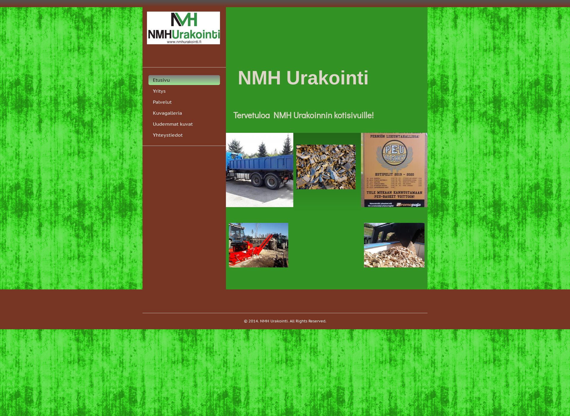 Skärmdump för nmhurakointi.fi