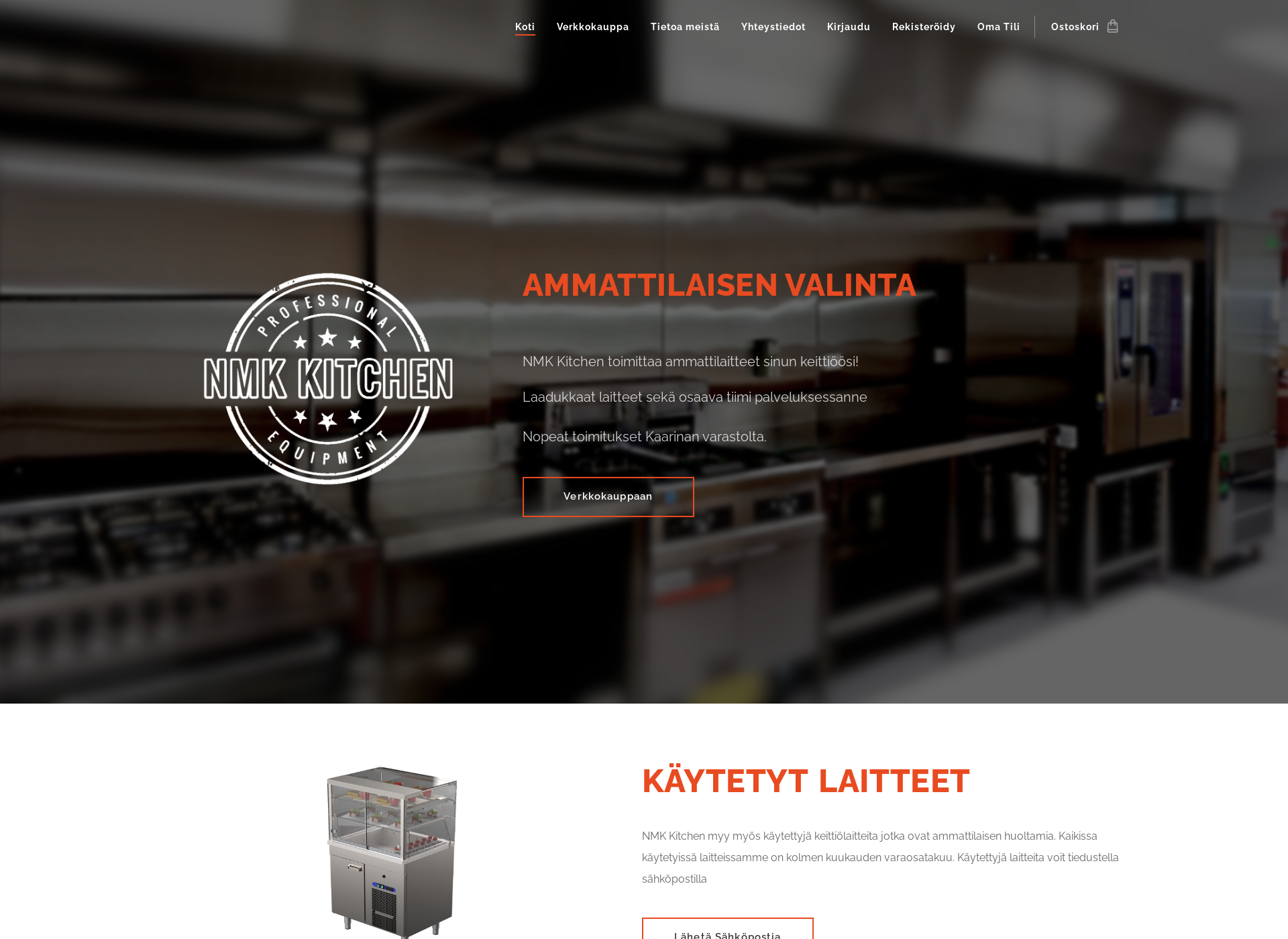 Screenshot for nmk-kitchen.fi