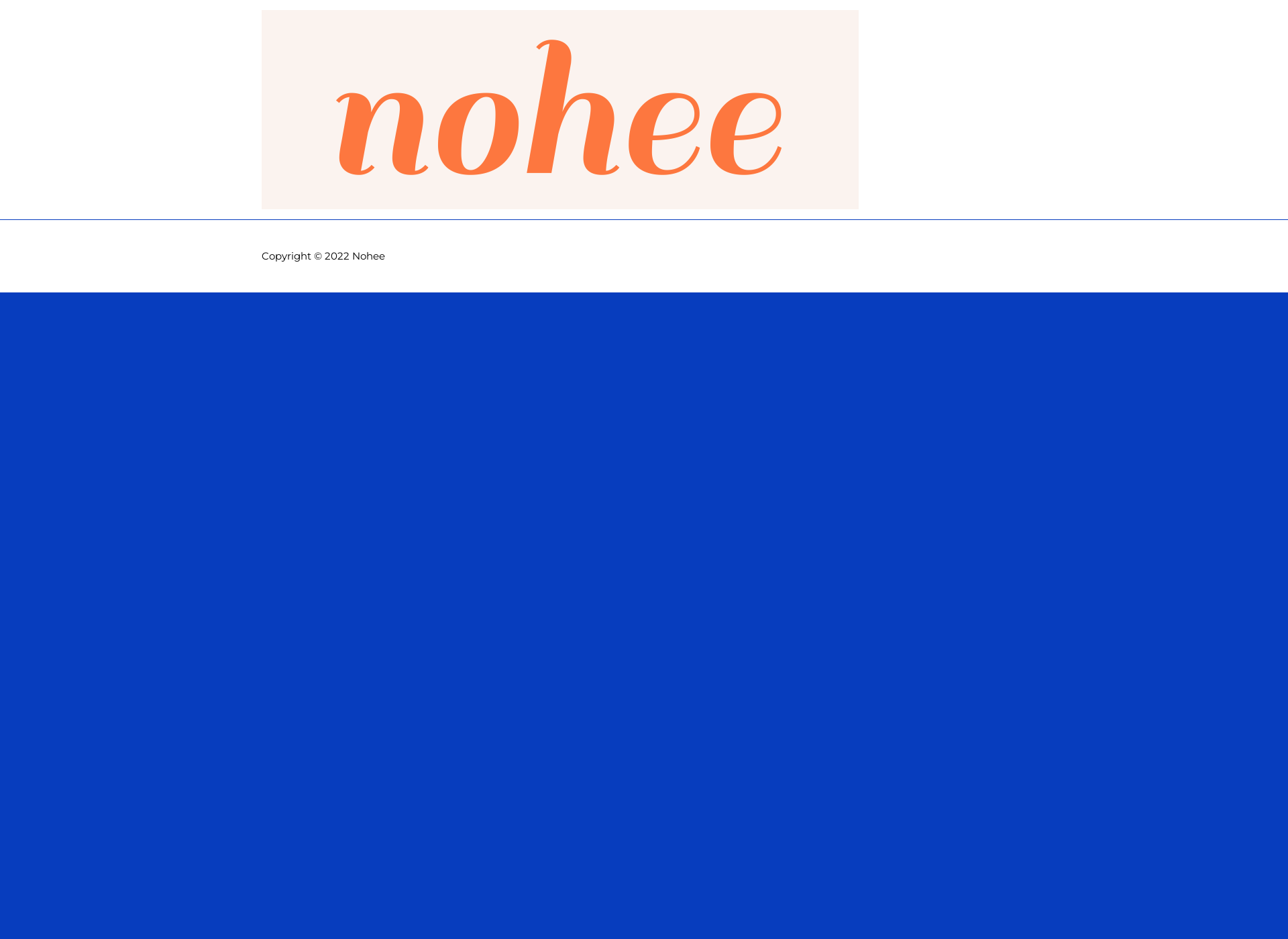 Screenshot for nohee.fi