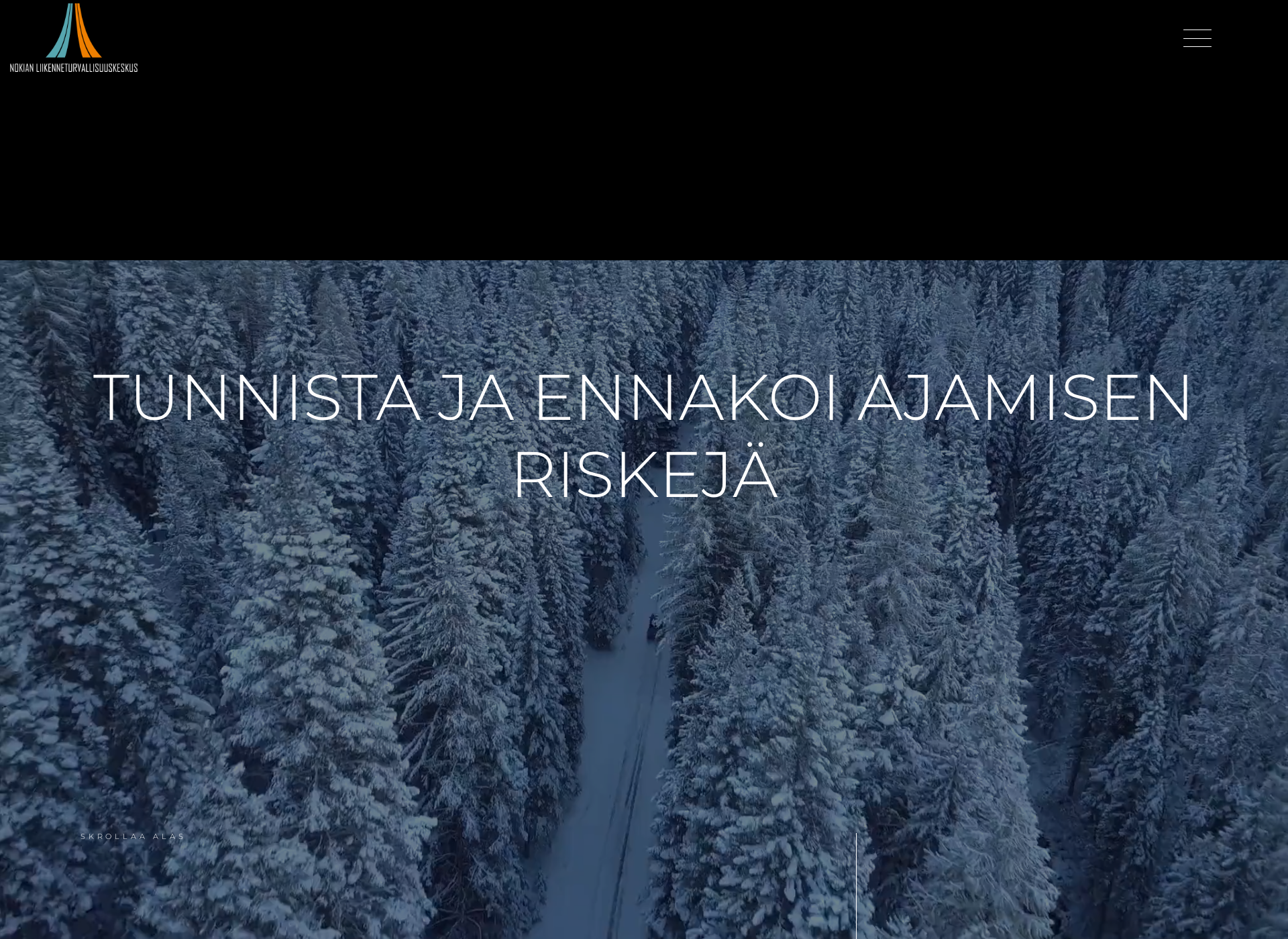 Näyttökuva nokianajoharjoittelurata.fi