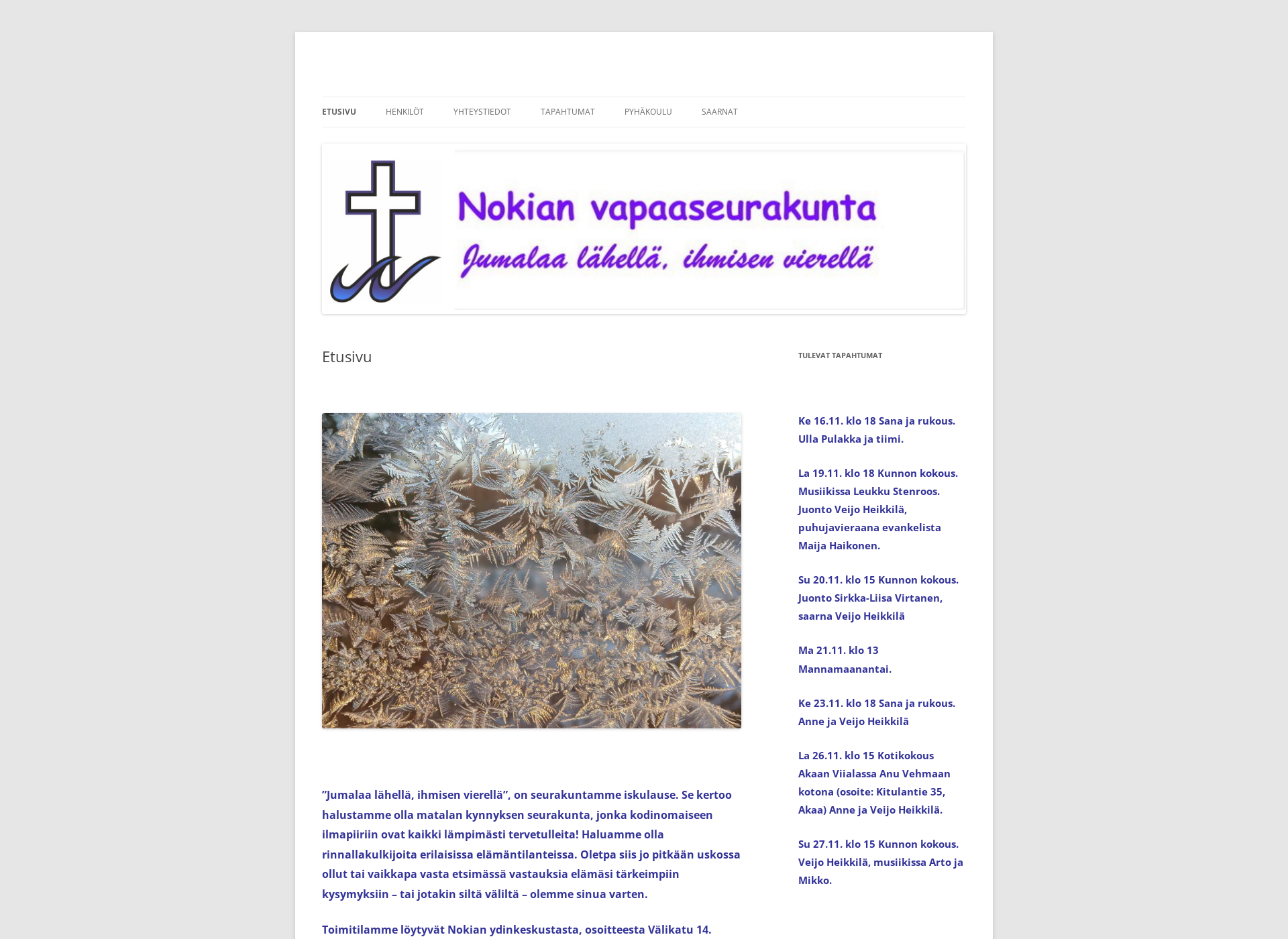Skärmdump för nokianvapis.fi