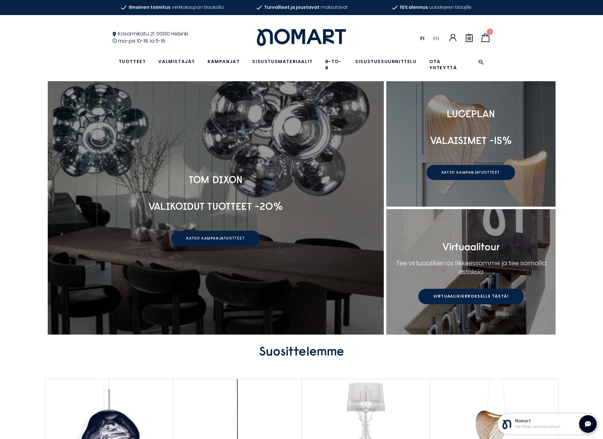 Screenshot for nomart.fi