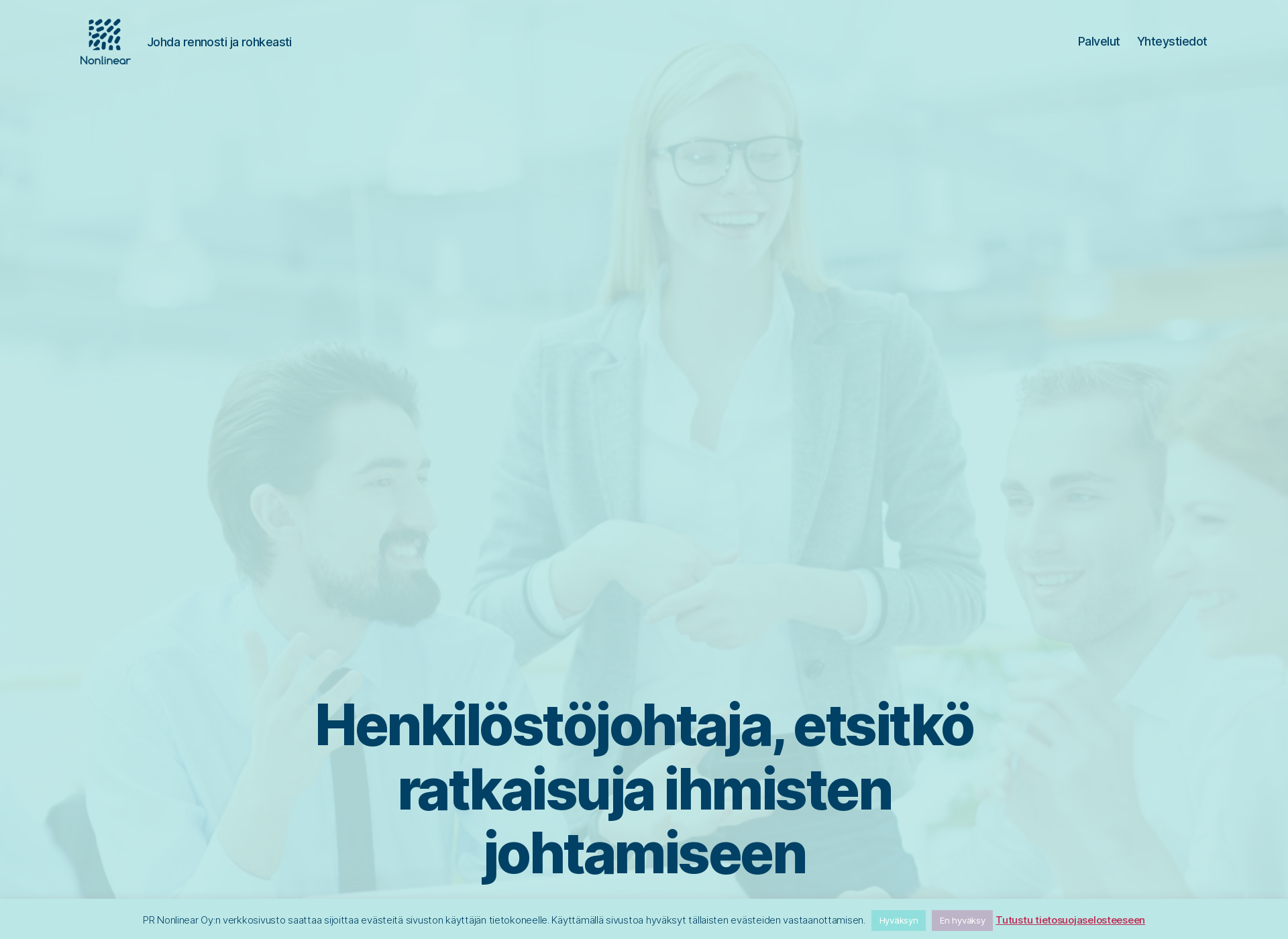 Screenshot for nonlinear.fi