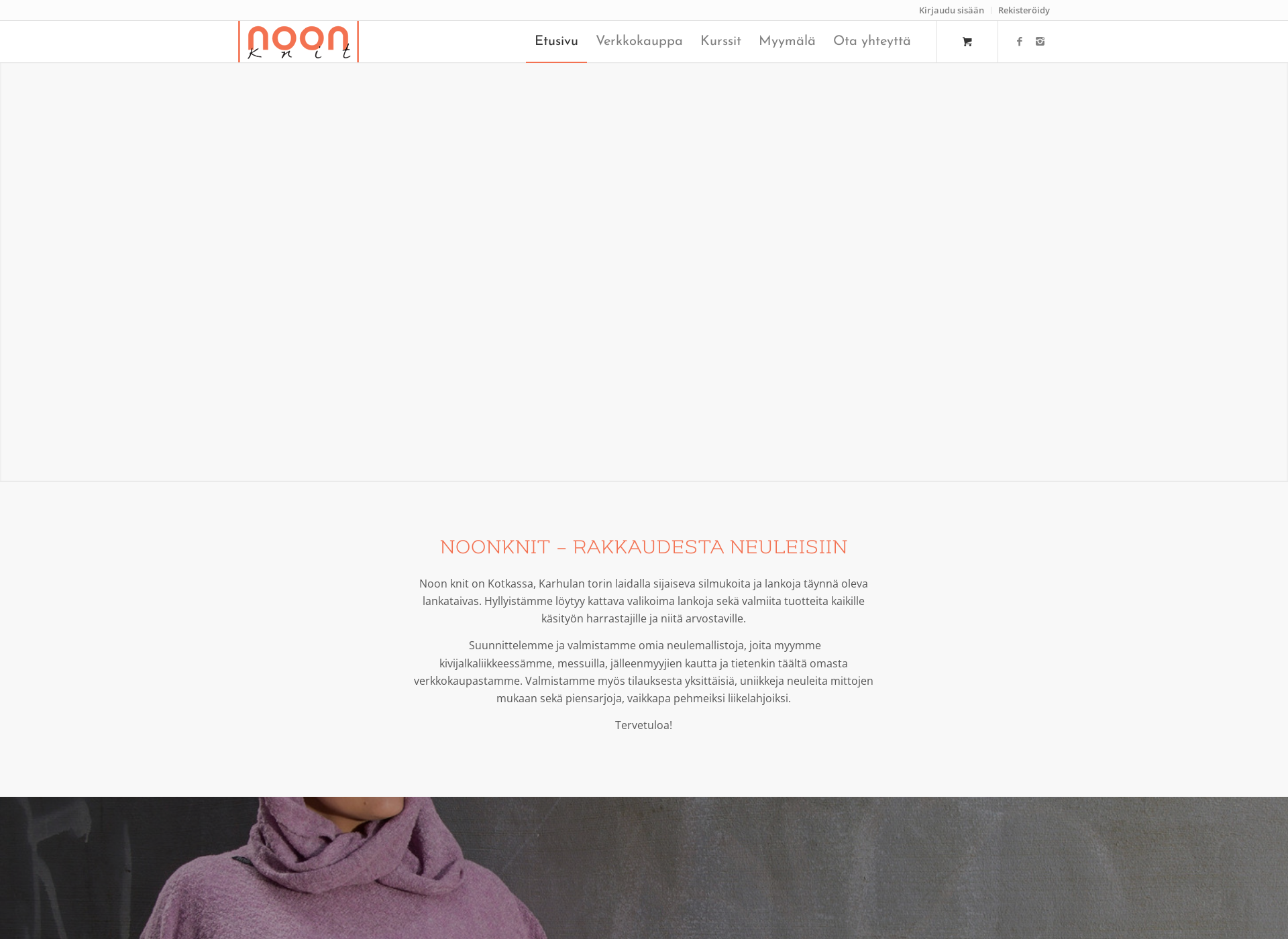 Screenshot for noonknit.fi