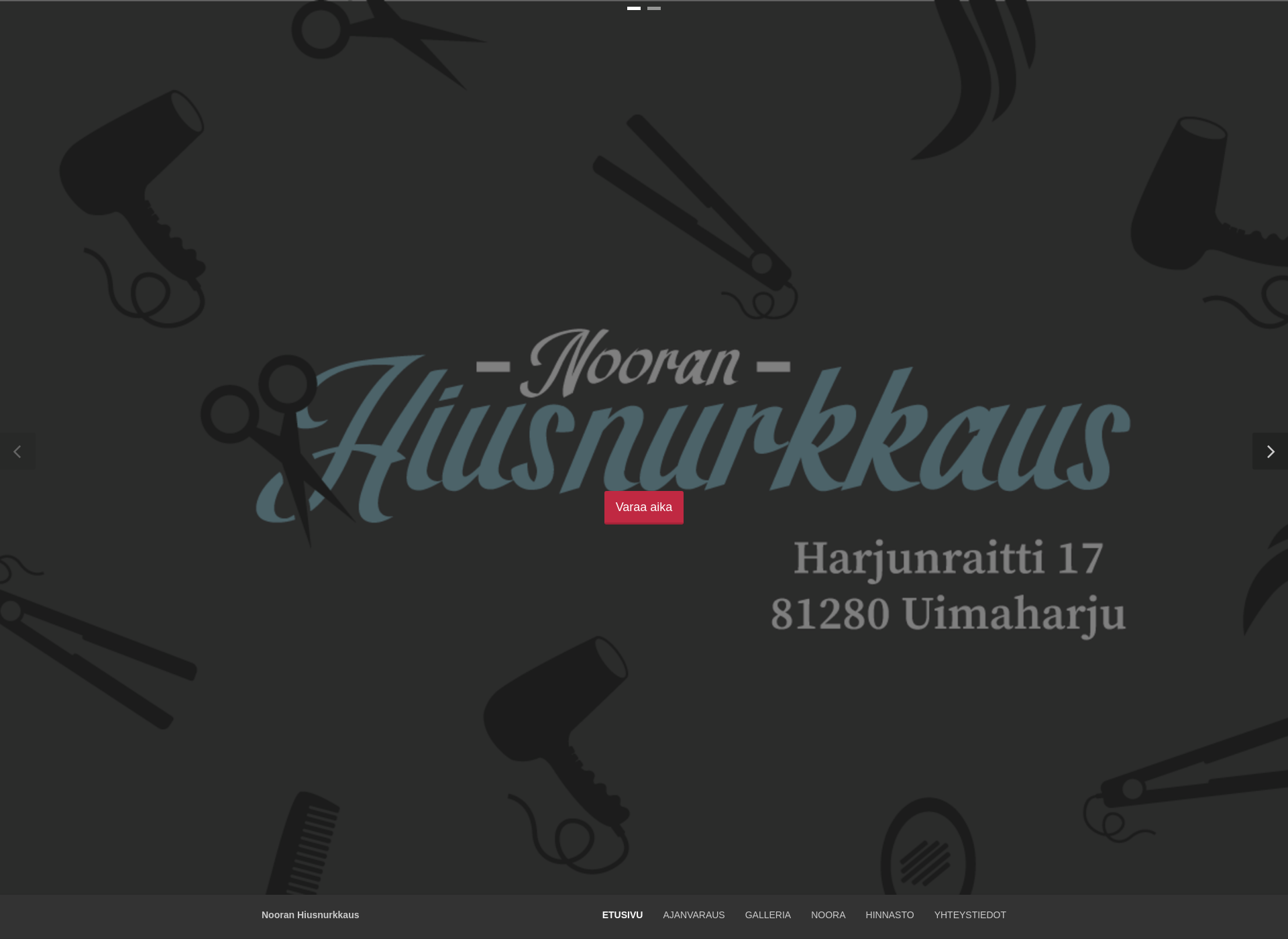 Screenshot for nooranhiusnurkkaus.fi