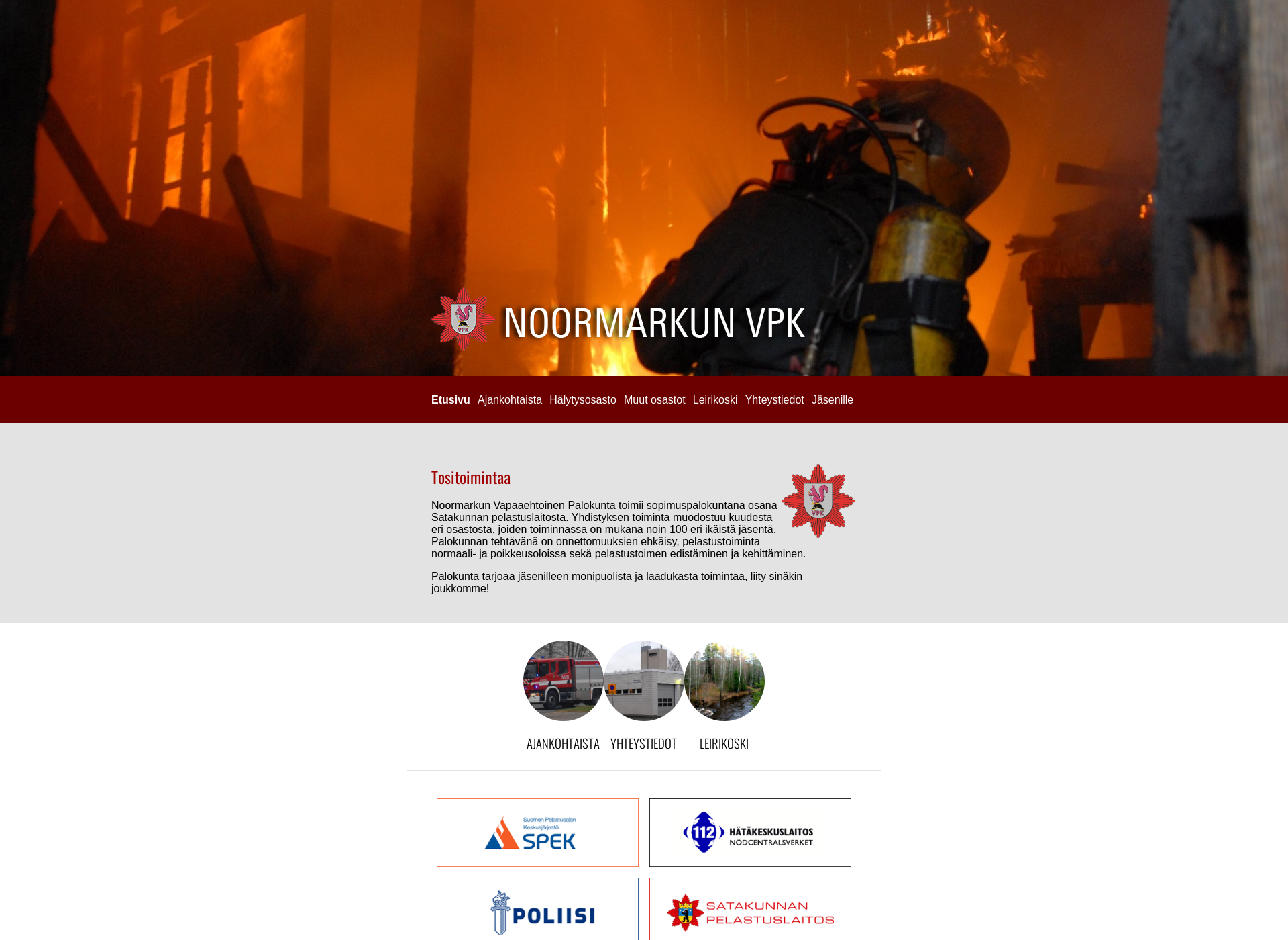 Screenshot for noormarkunvpk.fi