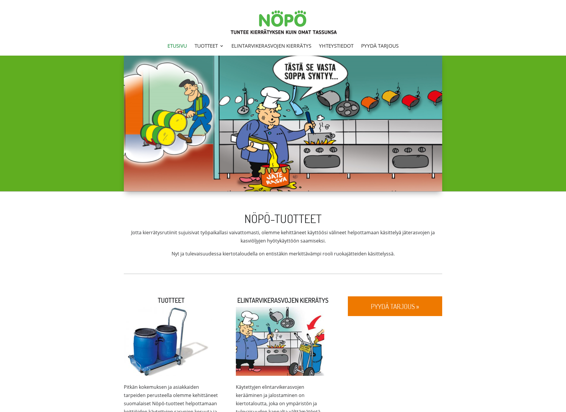 Screenshot for nopo.fi