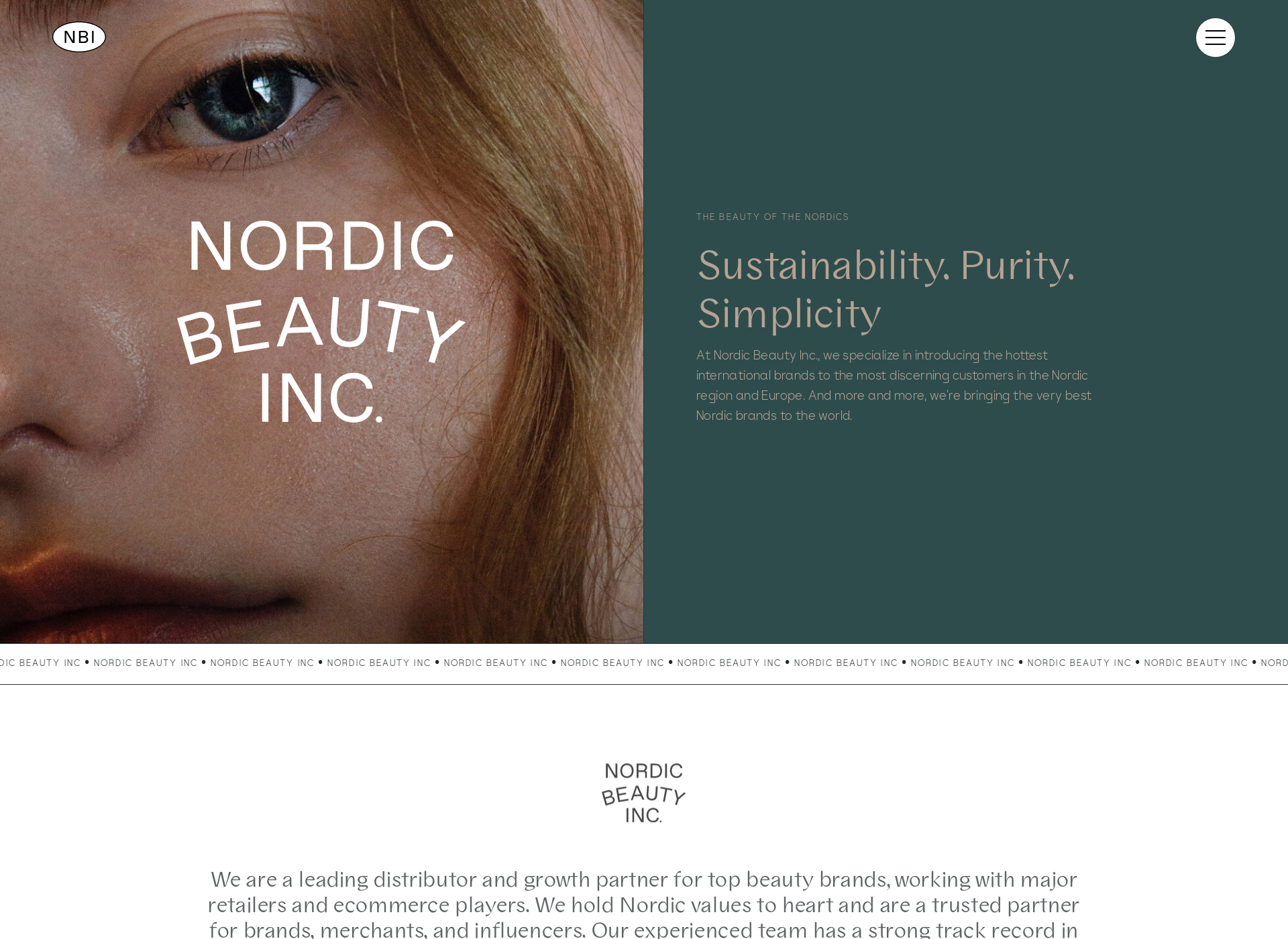 Screenshot for nordicbeautyimport.com