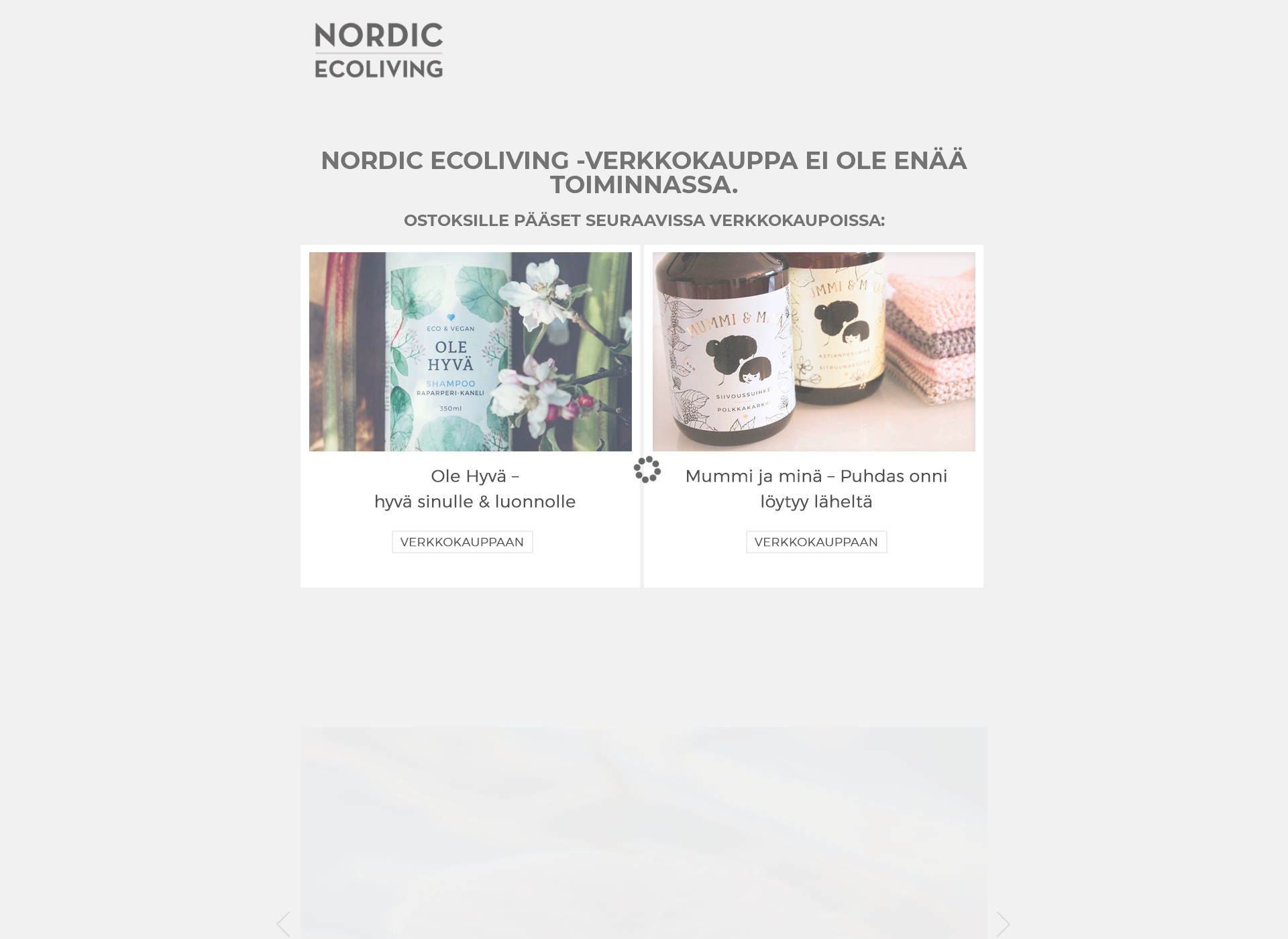 Screenshot for nordicecoliving.fi
