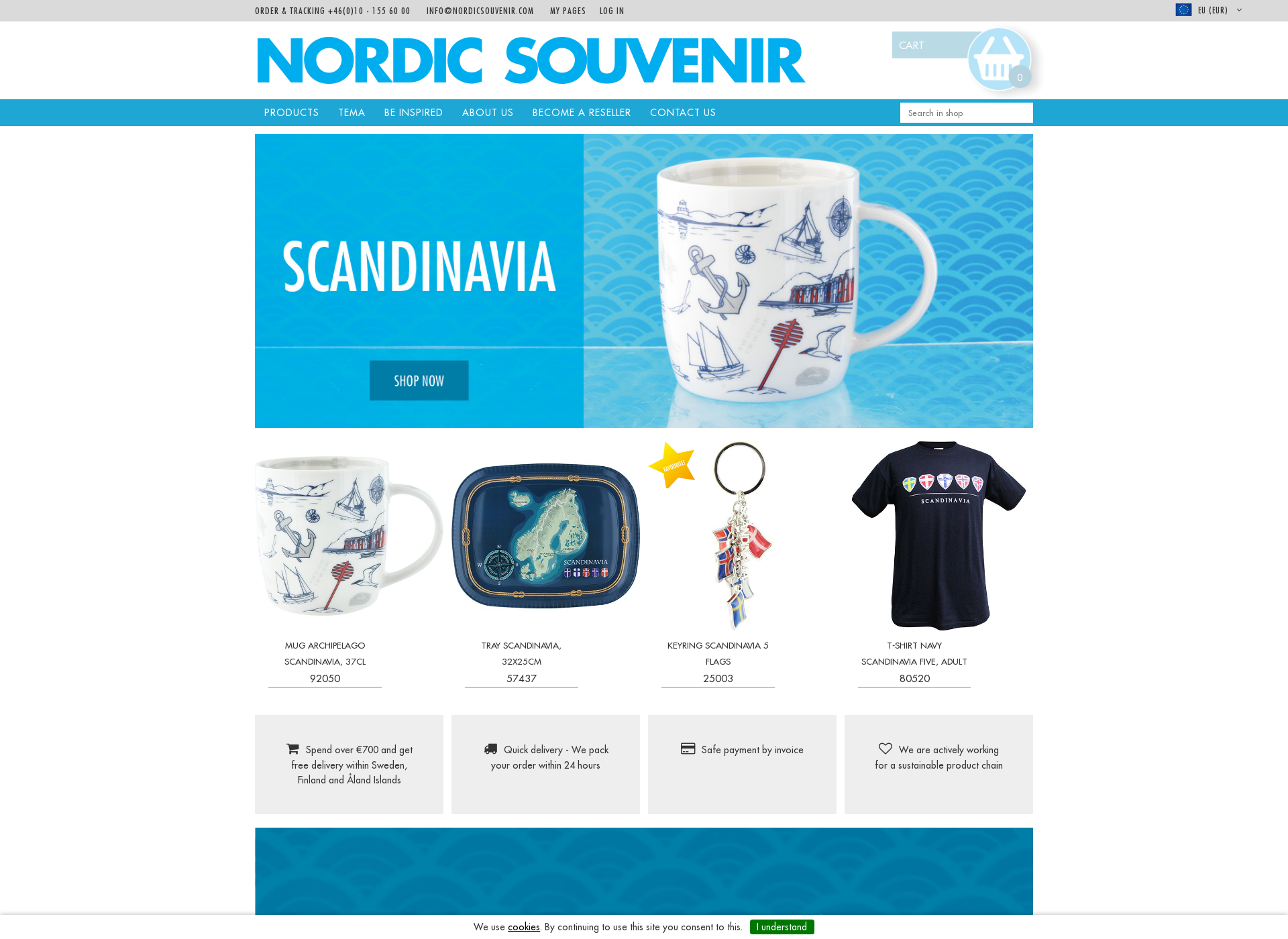 Screenshot for nordicsouvenir.fi