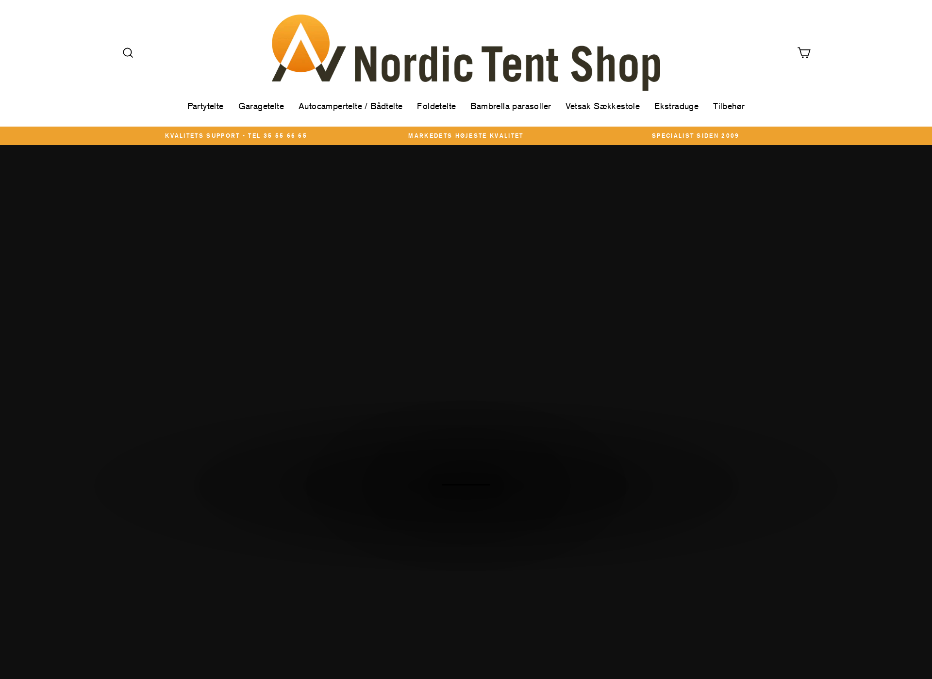 Skärmdump för nordictentshop.fi