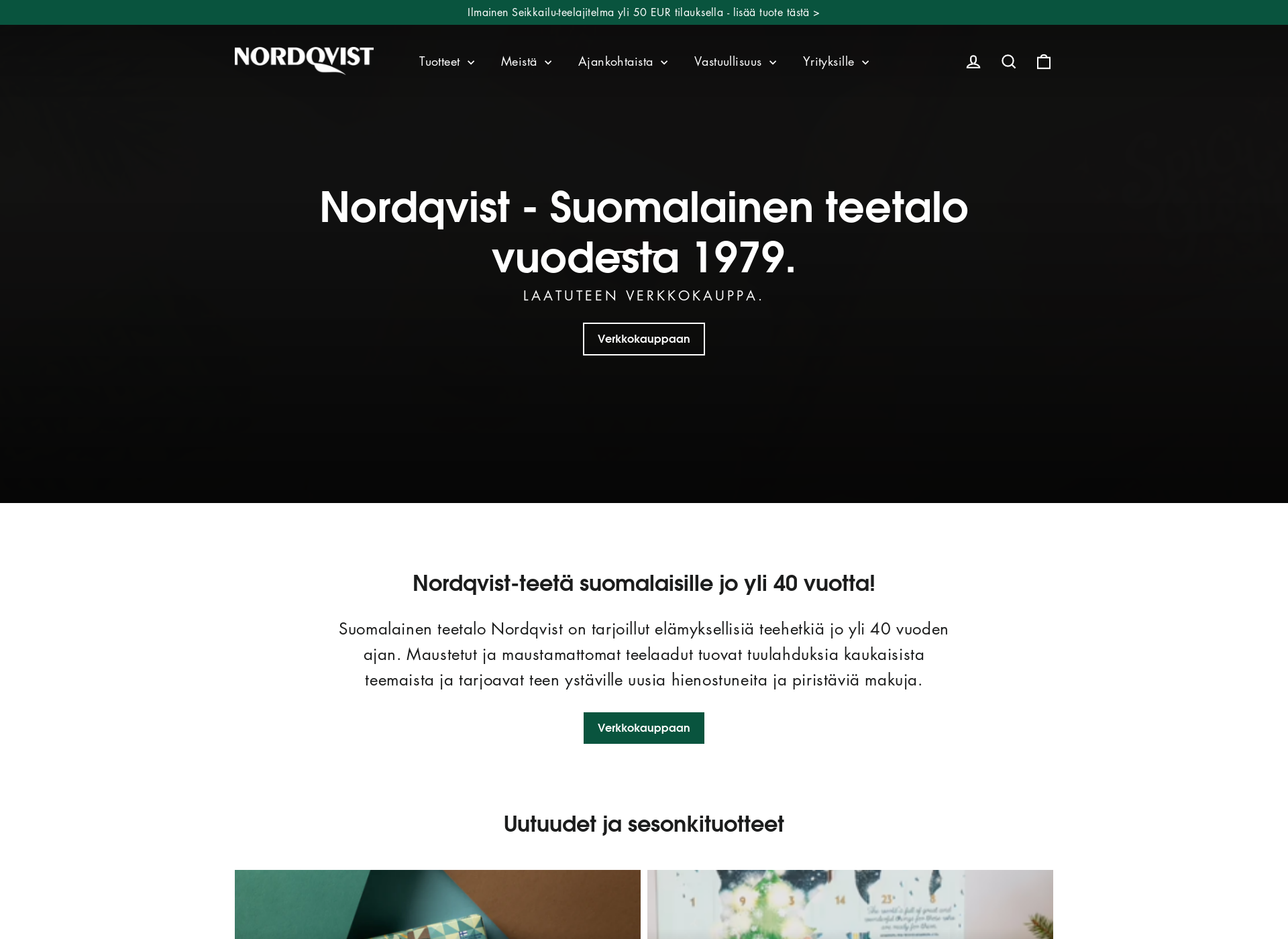 Screenshot for nordqvistpro.fi